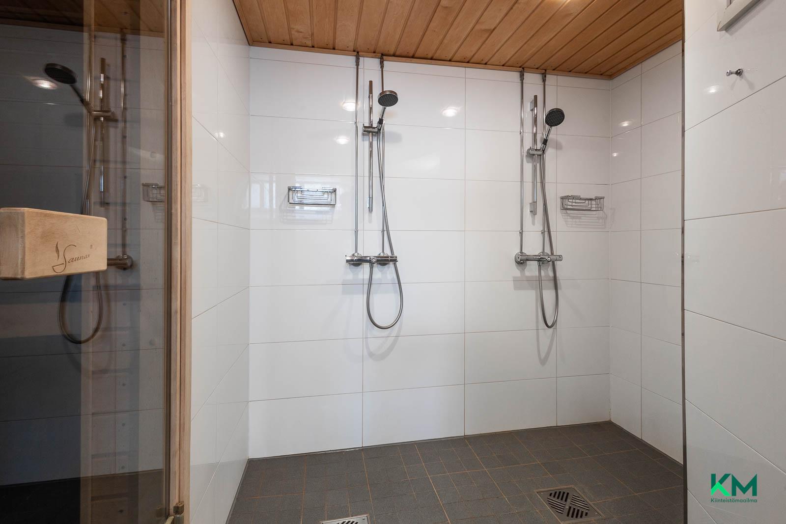 Saunatilat sijaitsevat A-rapussa