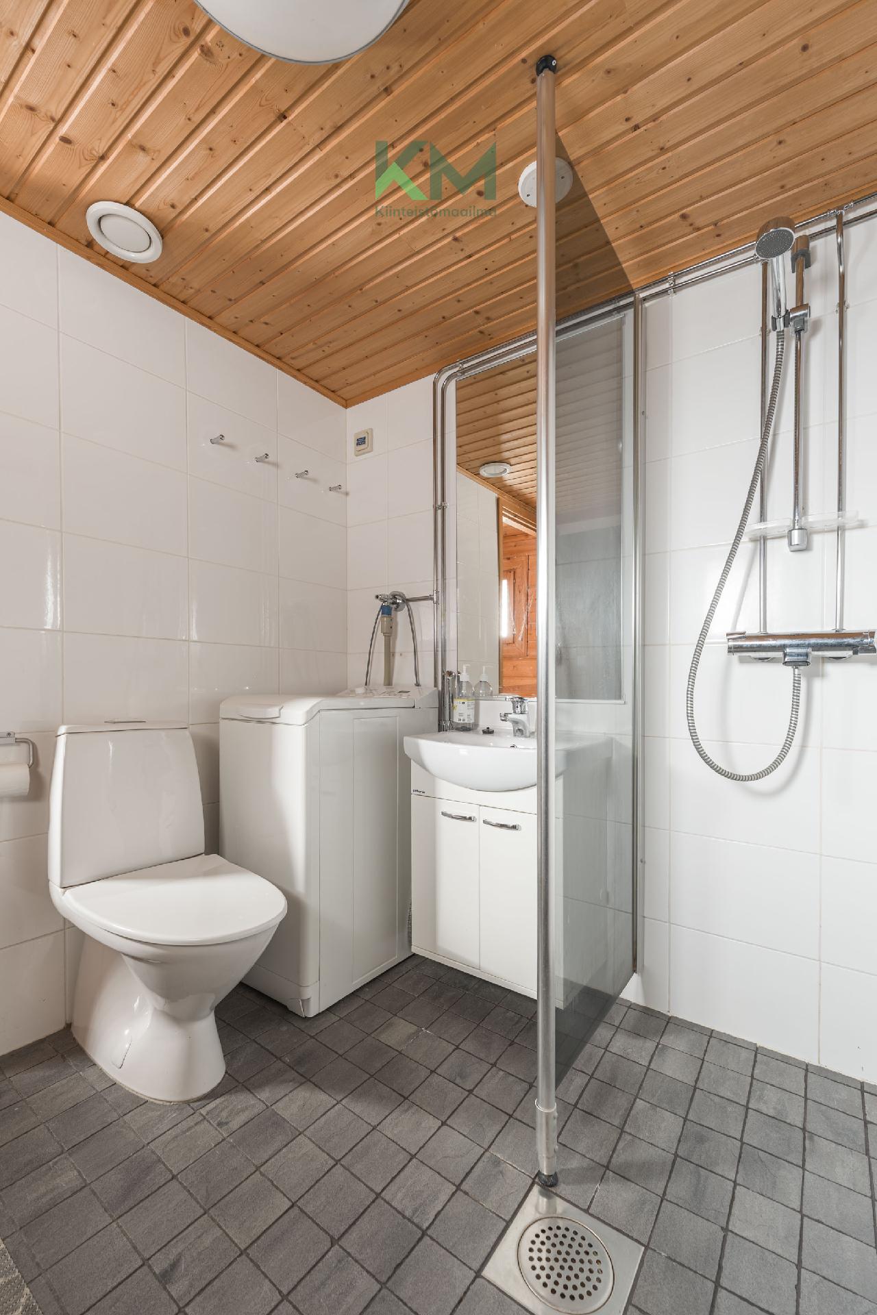 Pyykinpesukoneelle on oma paikka 