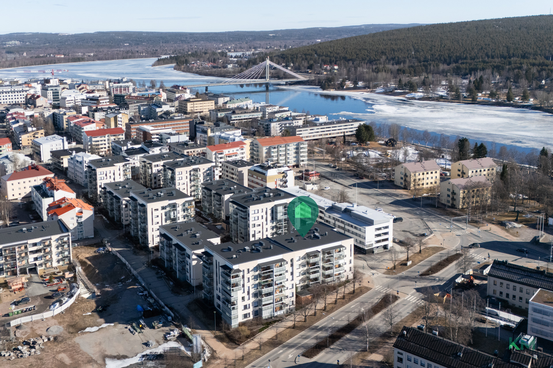 Korkalonkatu 1, Keskusta, Rovaniemi