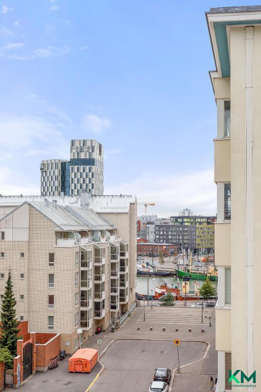 Näkymä saunaosaston terassilta