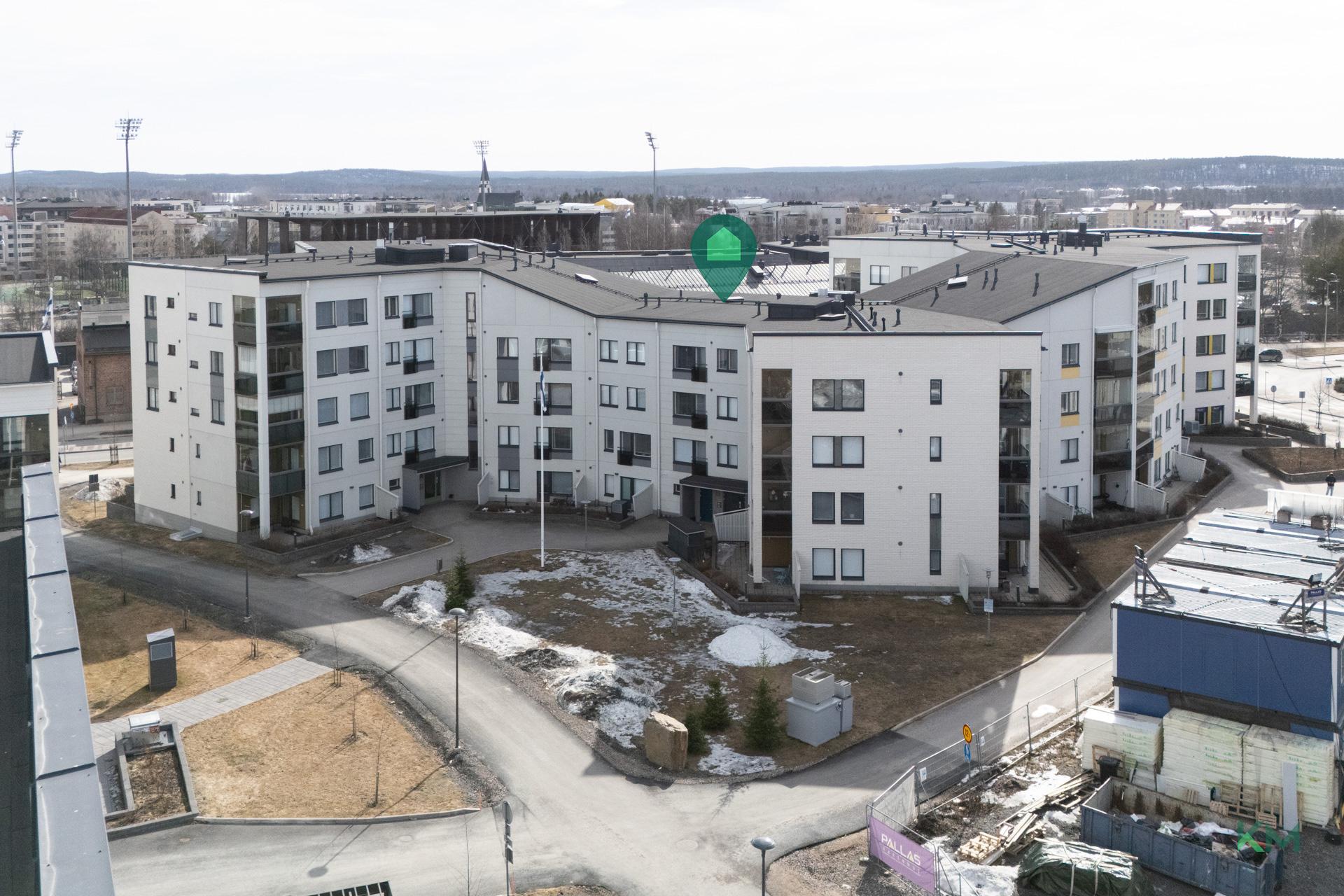 Lapinkävijäntie 11, Keskusta, Rovaniemi