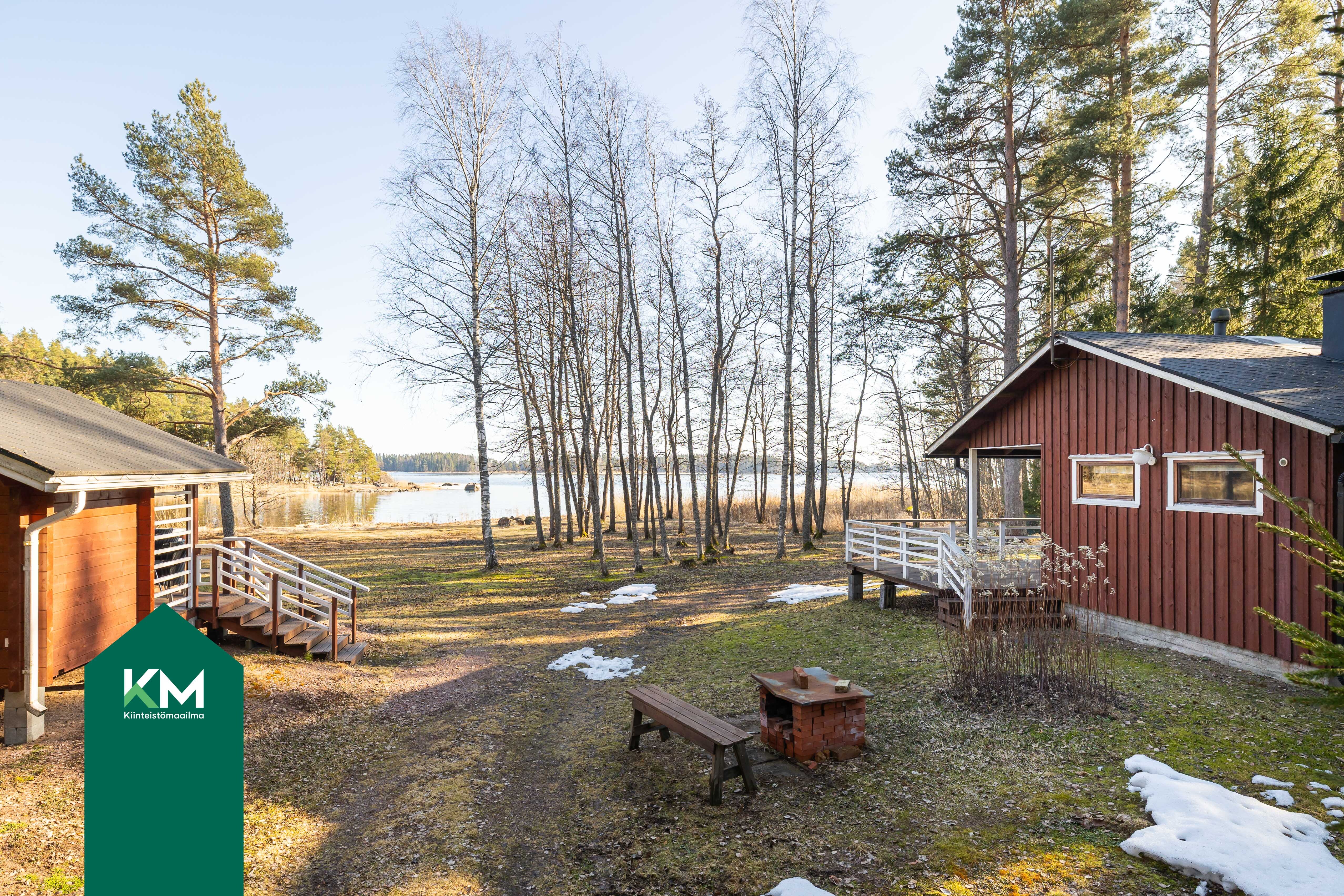 Pihalla on tilaa viihtyä ja puuhastella