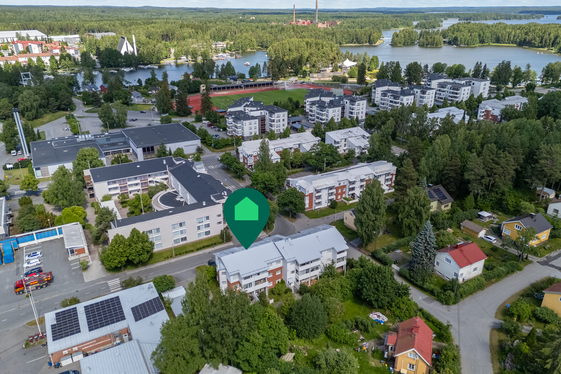 Mallasvedenkatu 12, Keskusta, Valkeakoski