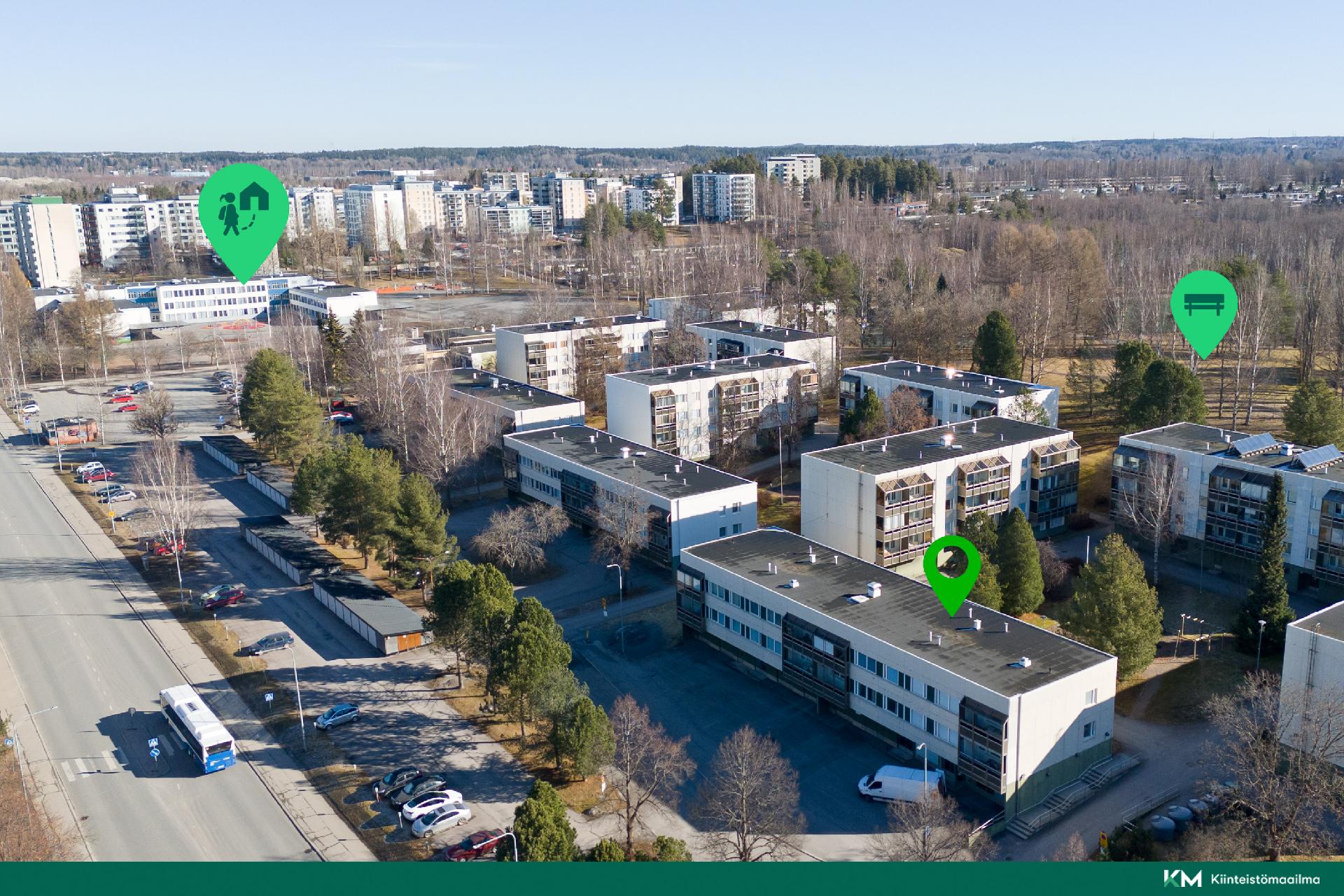 Saarenvainionkatu 3, Kaukajärvi, Tampere