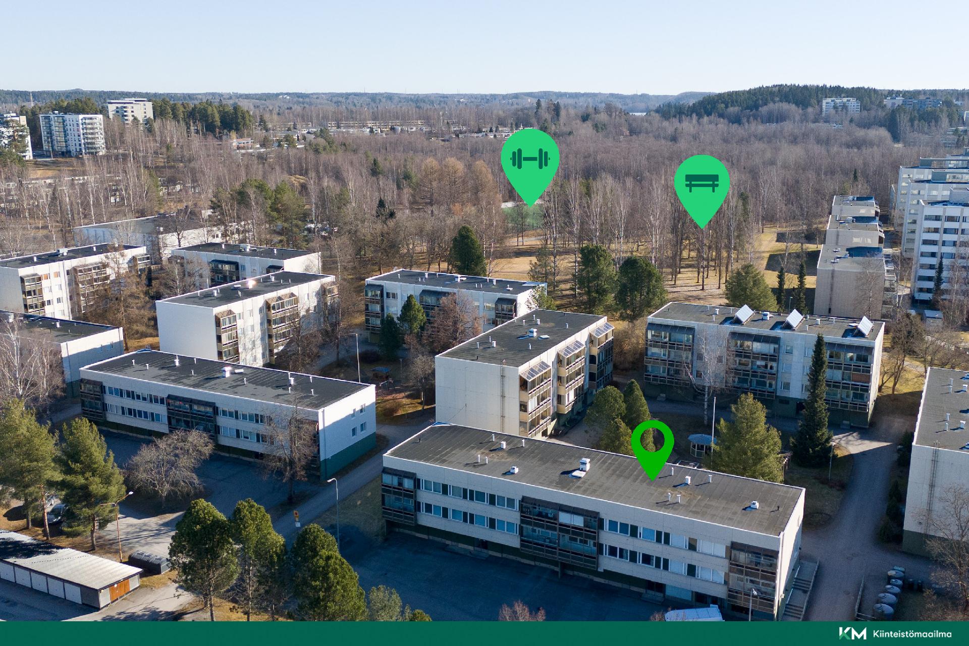 Saarenvainionkatu 3, Kaukajärvi, Tampere