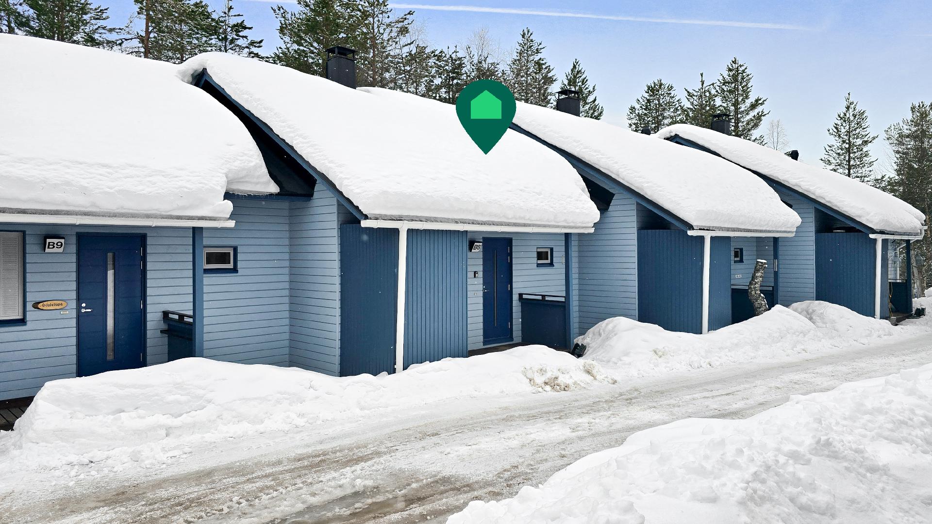 Kodikas lomahuoneisto Saariselän Etelärinteen arvostetulla alueella!
