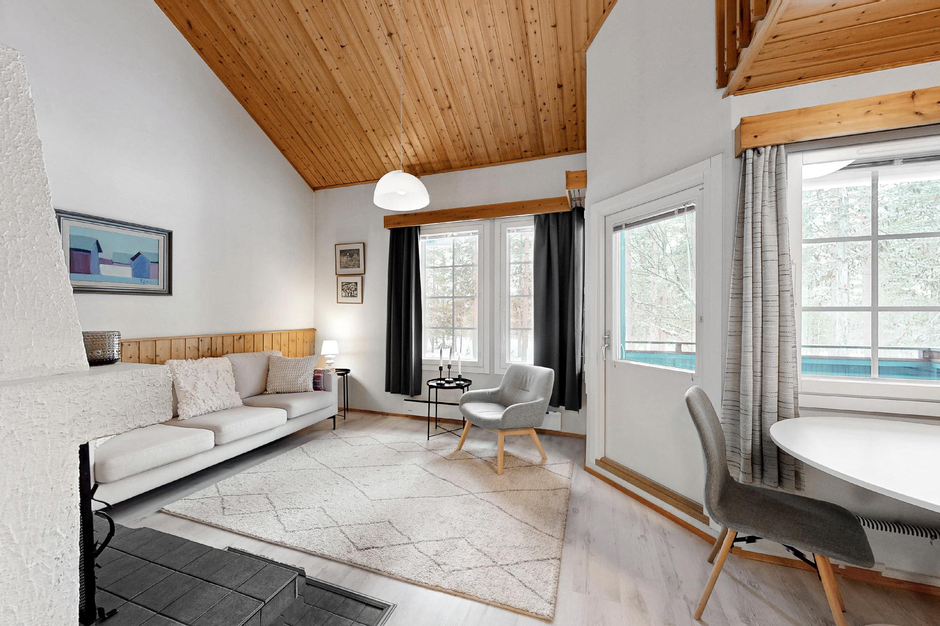 Valoisa oleskelutila