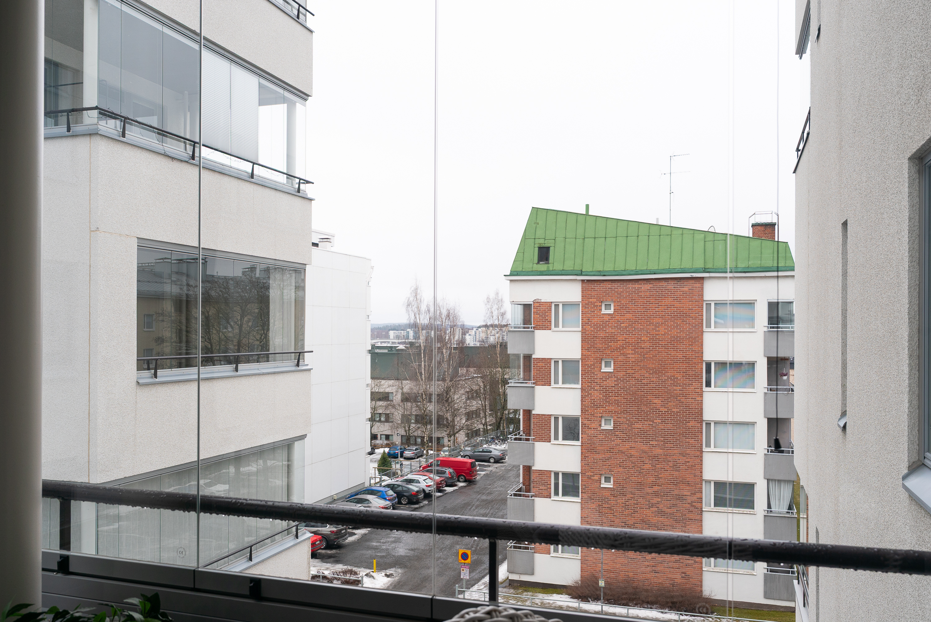 Maisemaa parvekkeelta