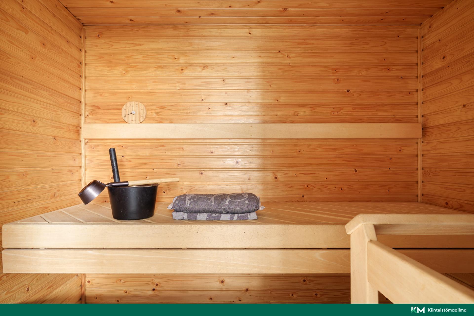 Alakerran kph:ssa sauna