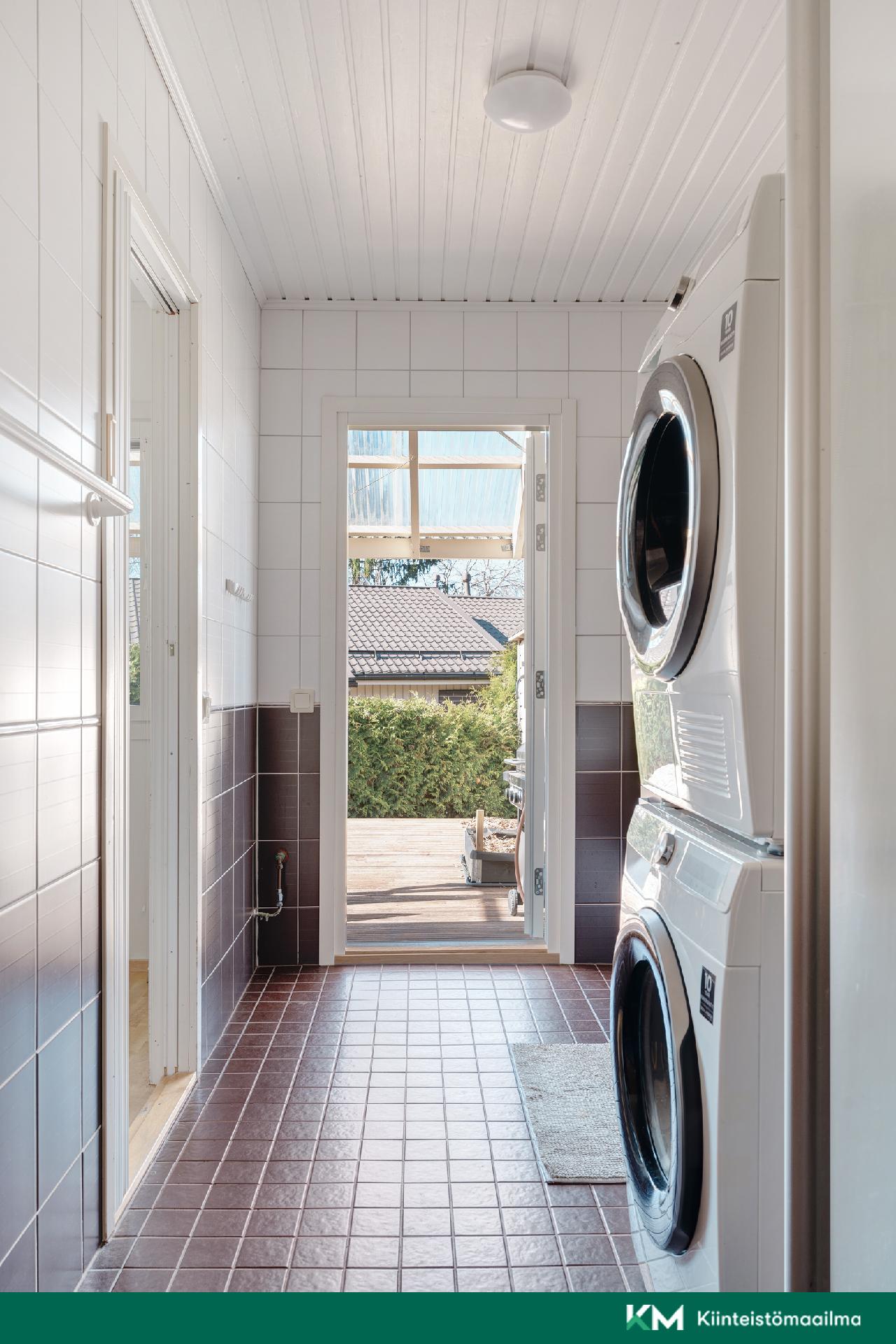 Kylpyhuoneesta käynti ulos