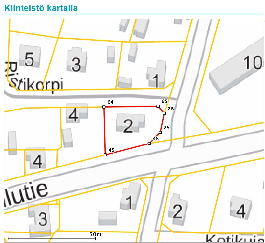 Asunnon pohjakuva