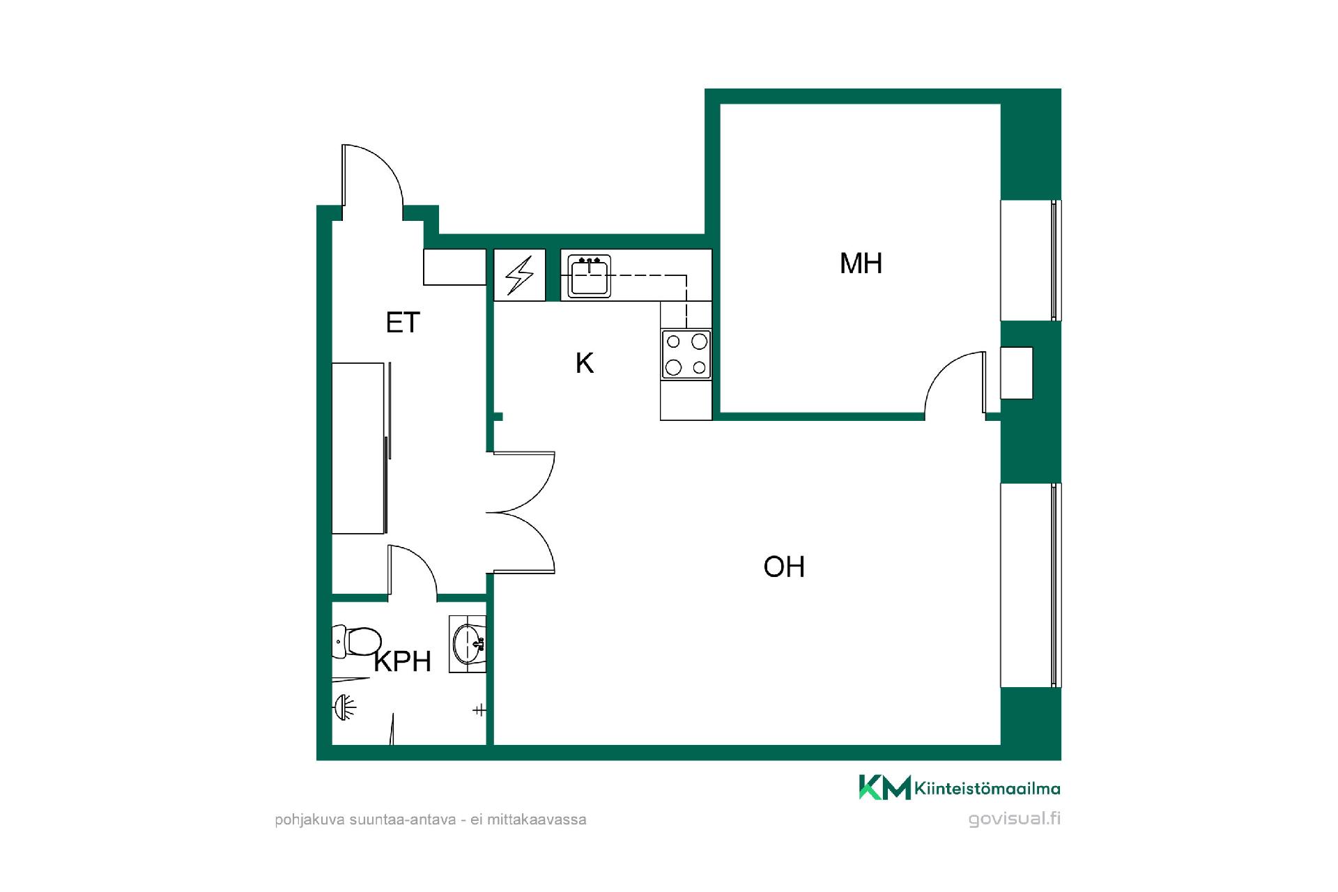 Ruoholahdenkatu 24, Kamppi, Helsinki