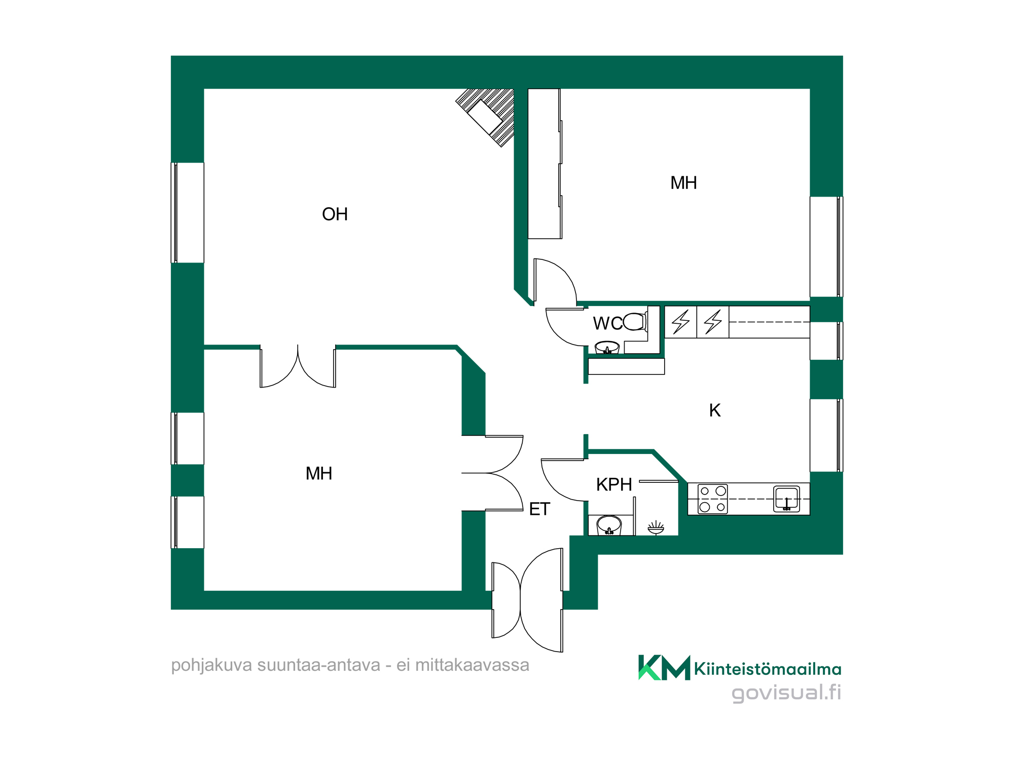 Rauhankatu 5, Kruununhaka, Helsinki