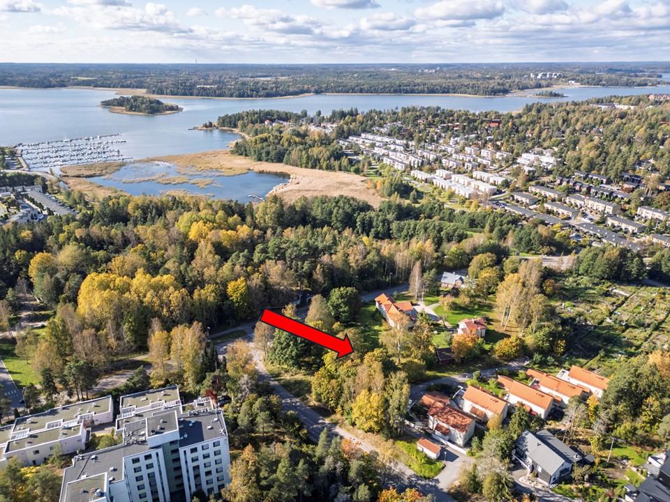 Huikea sijainti Klobbenin lähellä