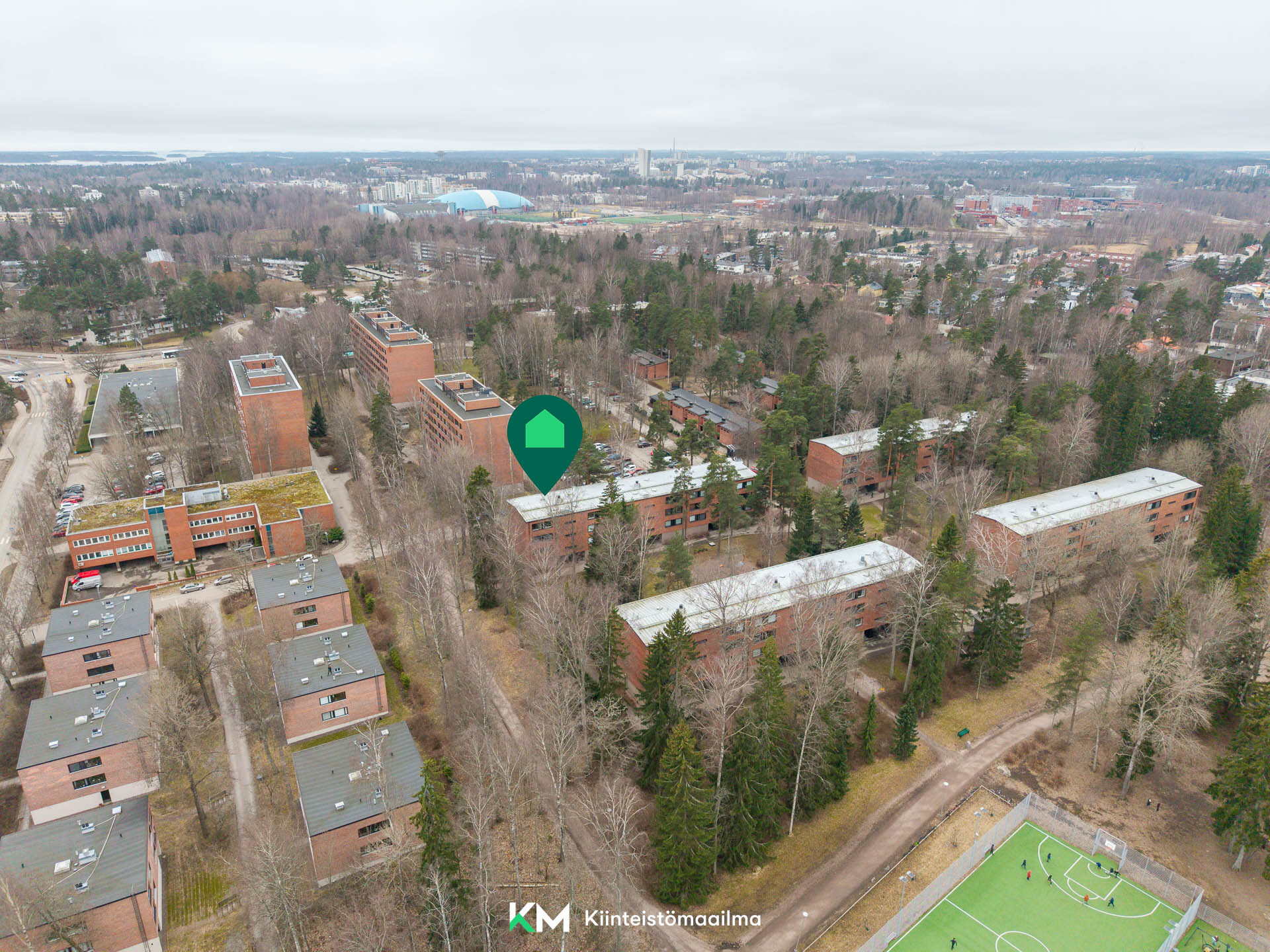 Ukonvaaja 1, Pohjois-Tapiola, Espoo