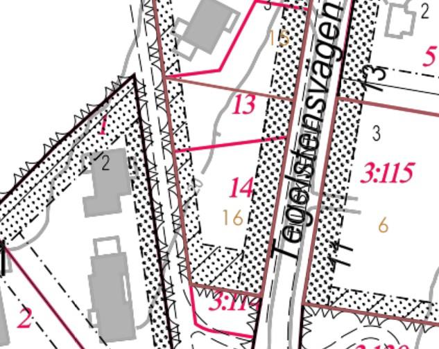 Tontin kulmalta aukeaa Multakaskenmäen puistoalue
