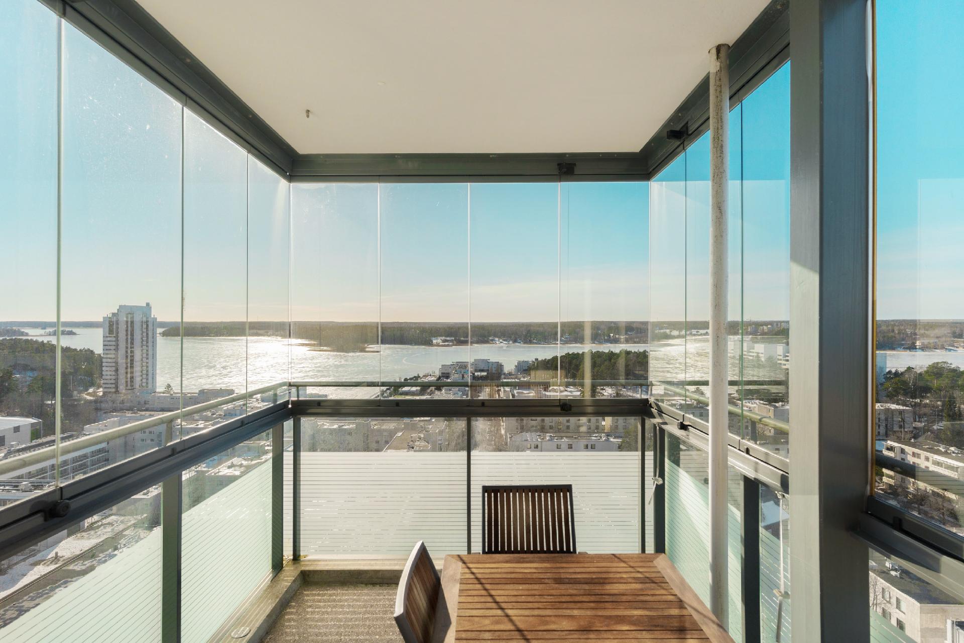 Yläkerran saunaosastolta