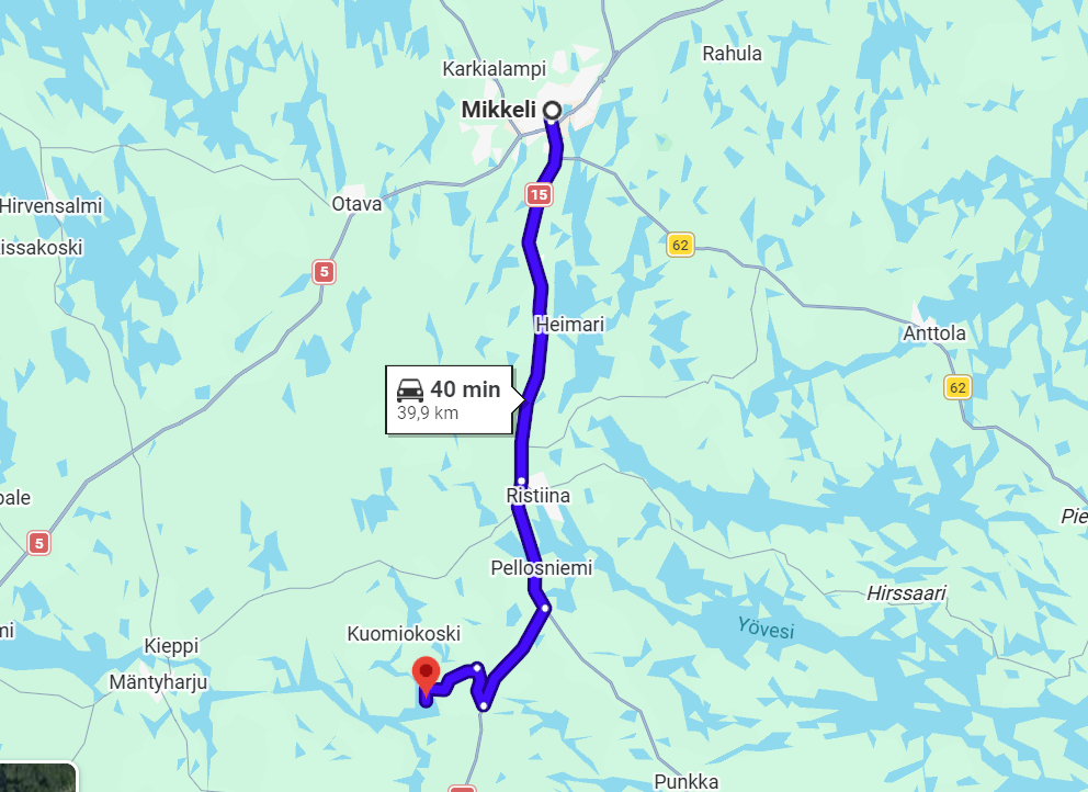 Kivisahdintie 434 A, Mikkeli