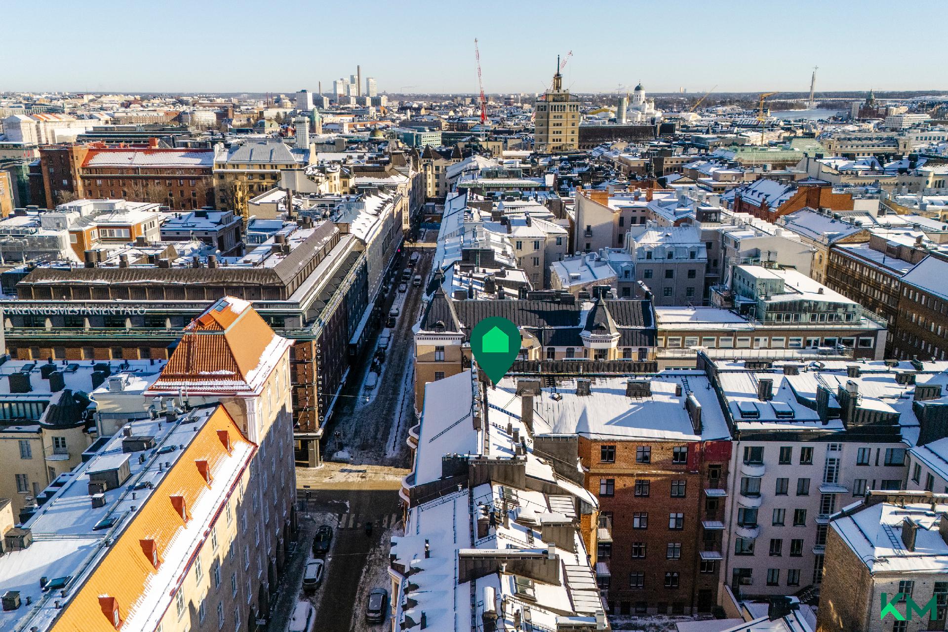 Fredrikinkatu 38, Kamppi, Helsinki