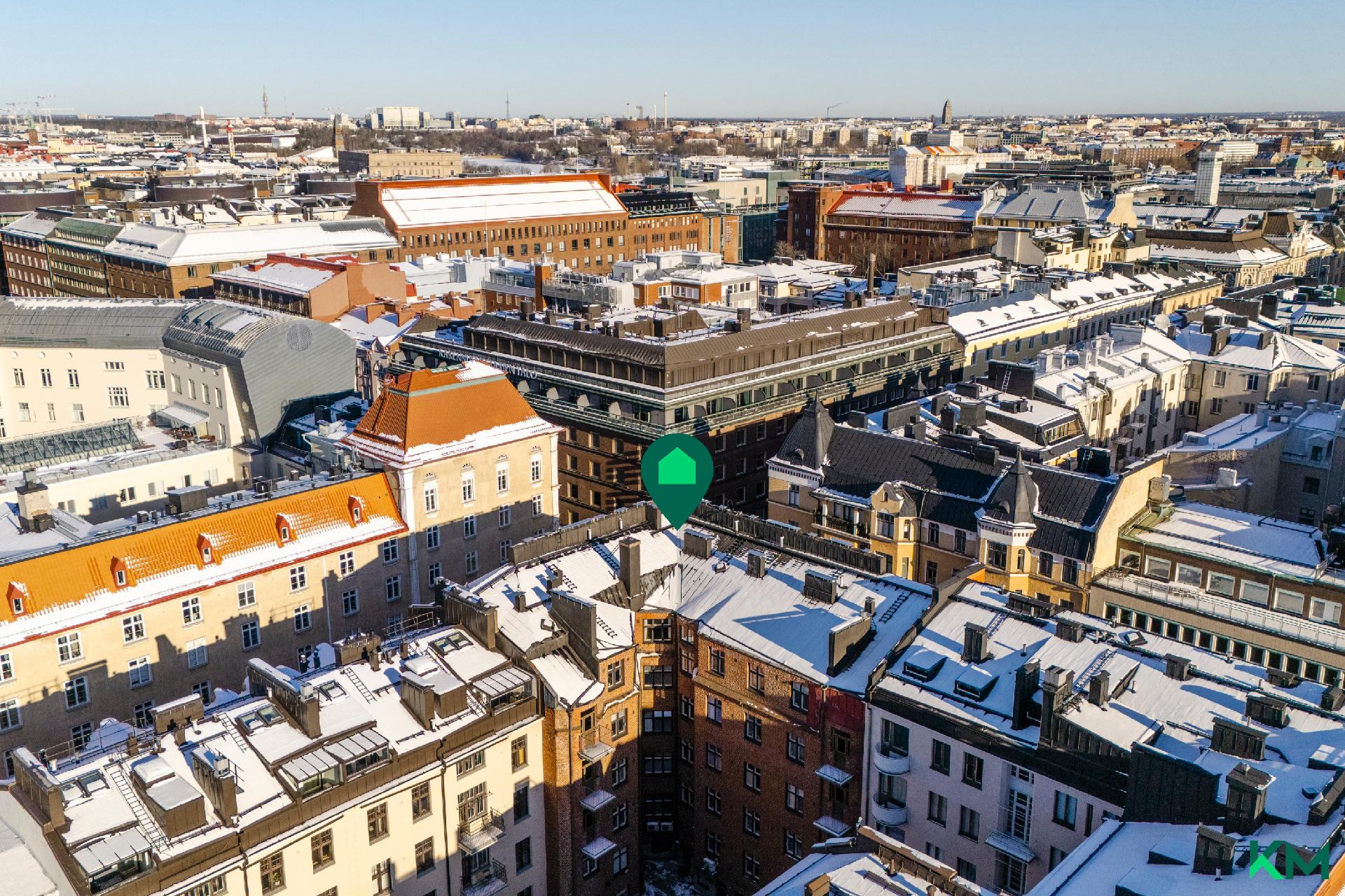 Fredrikinkatu 38, Kamppi, Helsinki