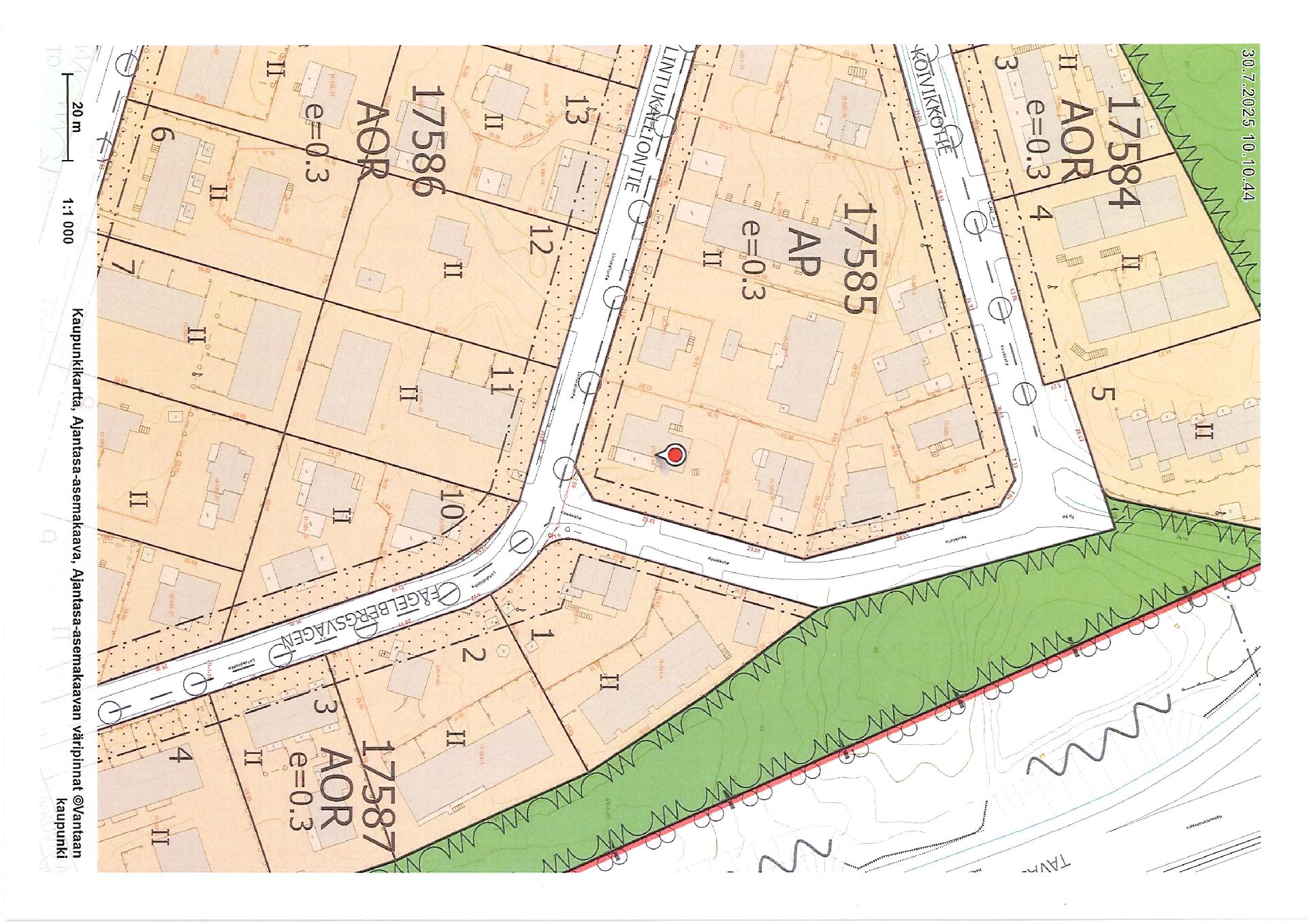 Lintukalliontie 9, Martinlaakso, Vantaa