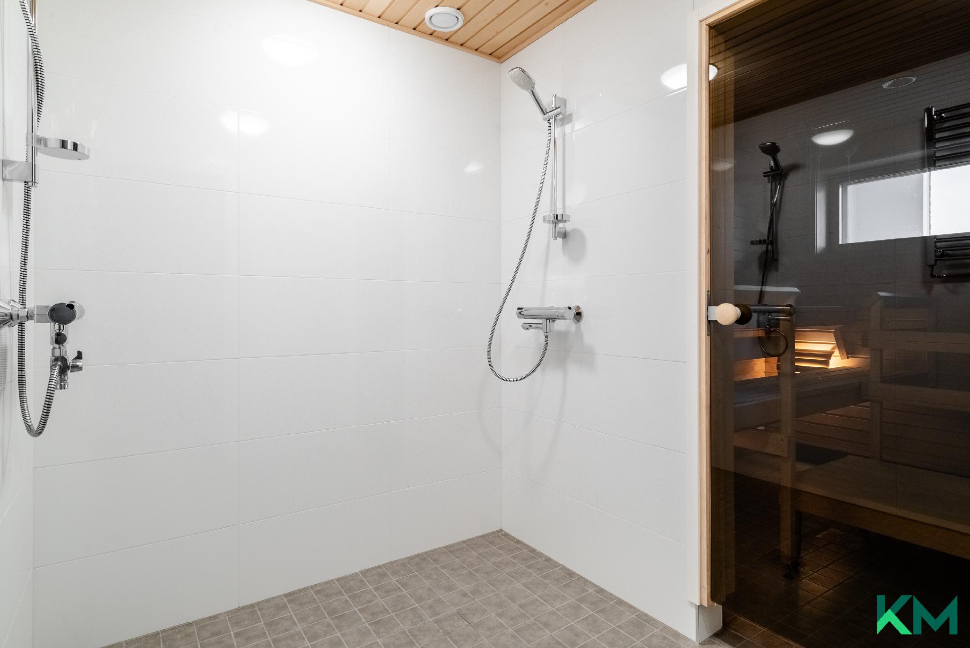 Taloyhtiön saunaosastolta