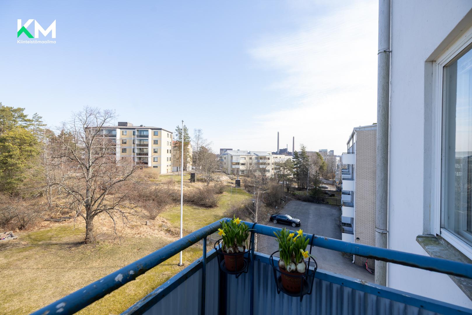 Parvekenäkymää