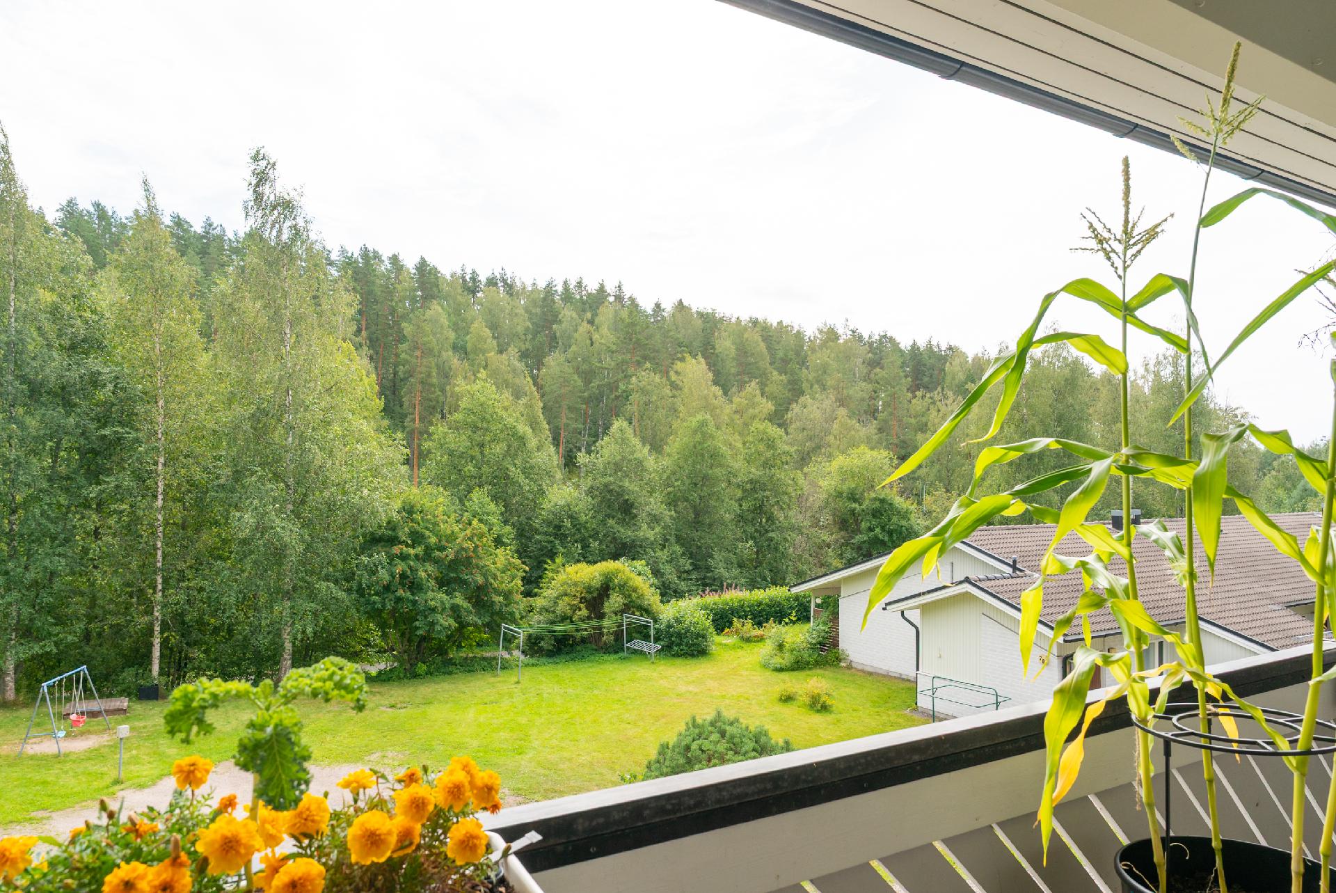 Parvekenäkymää