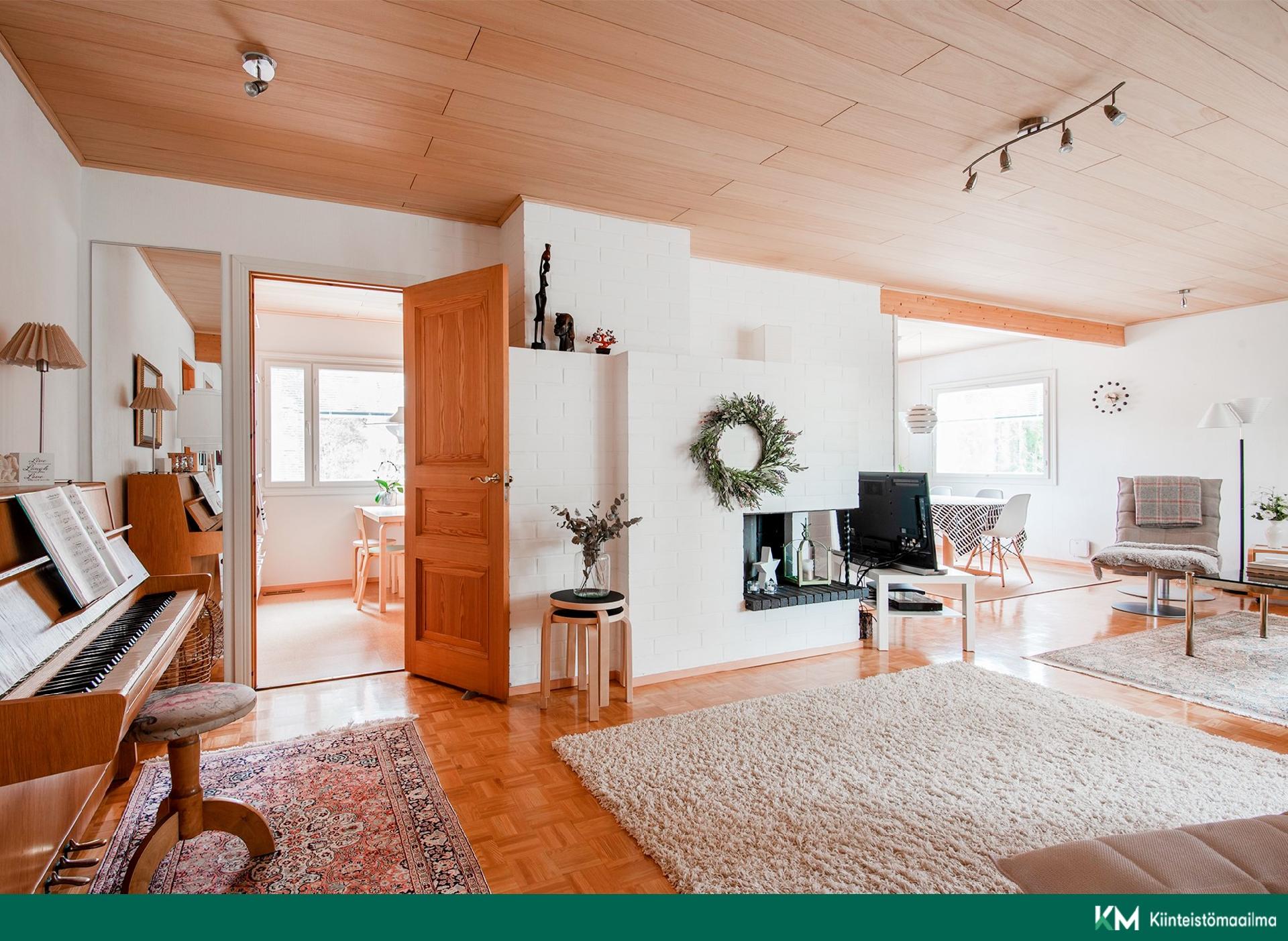 keittiö/olohuone/ruokailutila