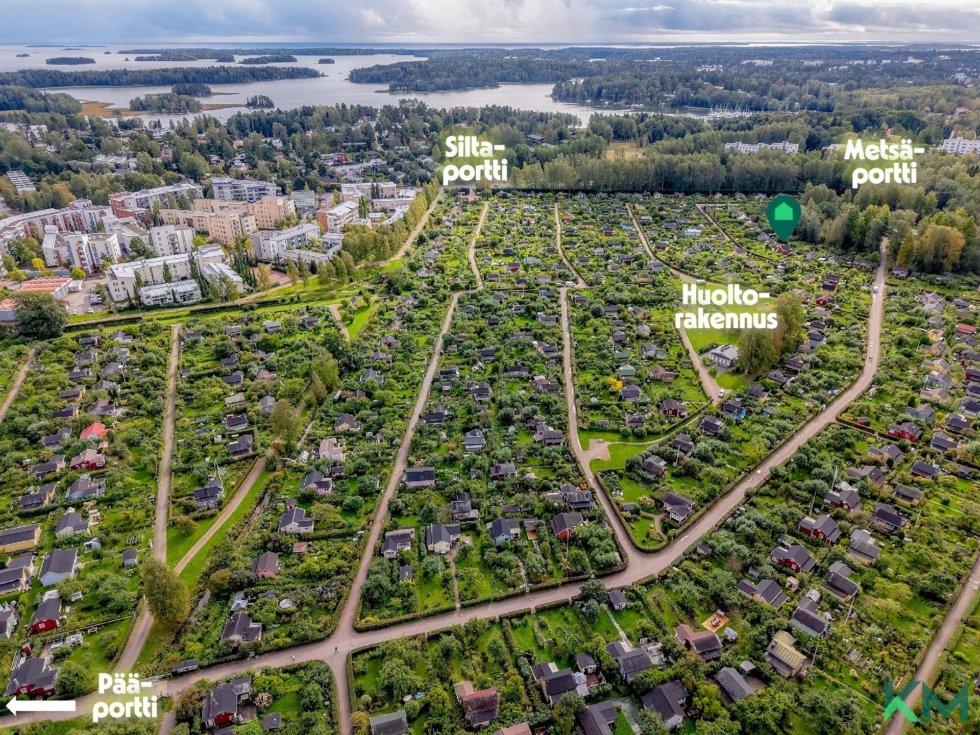 Marjaniemen Siirtolapuutarha, Mustikkatie 131, Marjaniemi, Helsinki