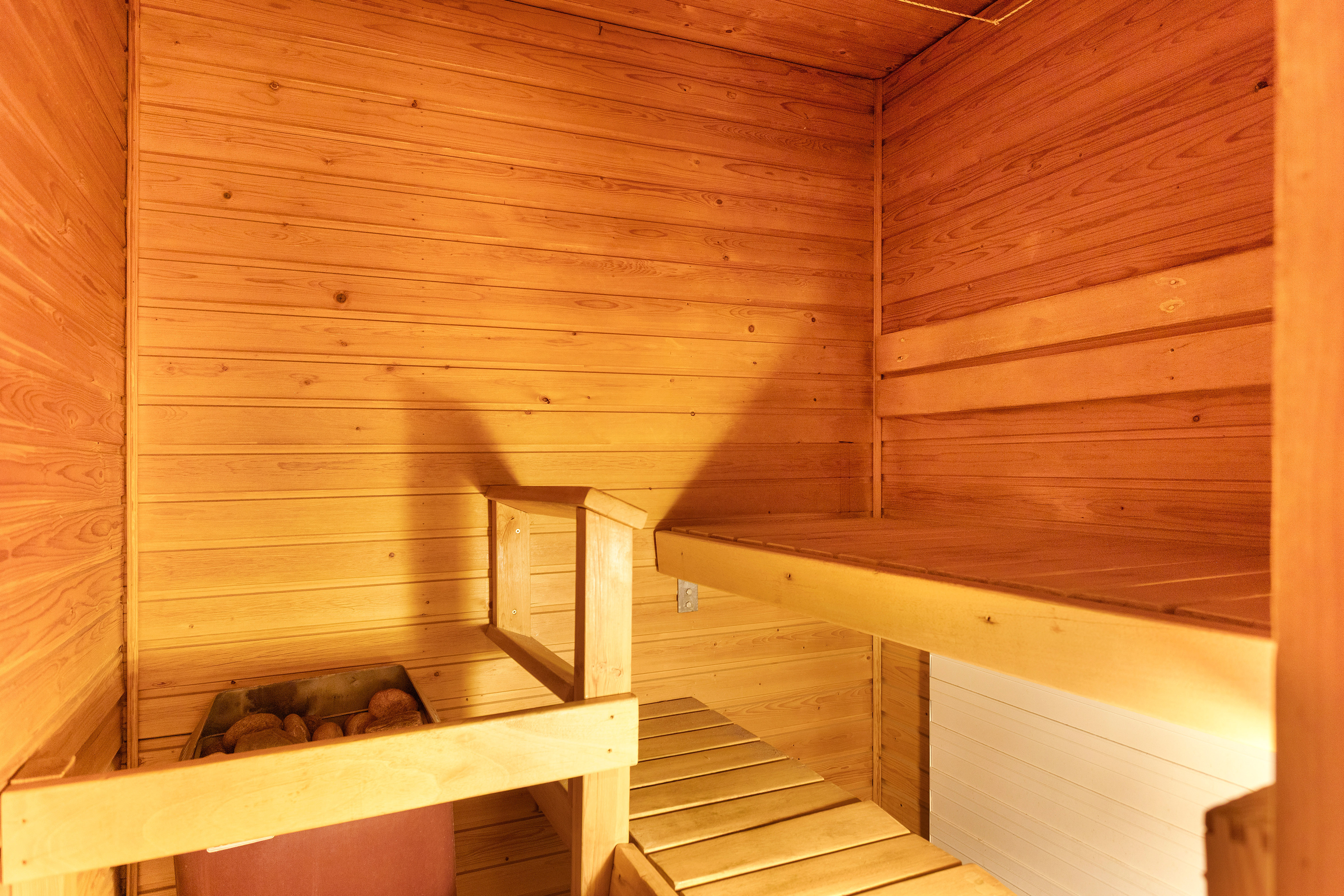 Huoneistossa on oma sauna.