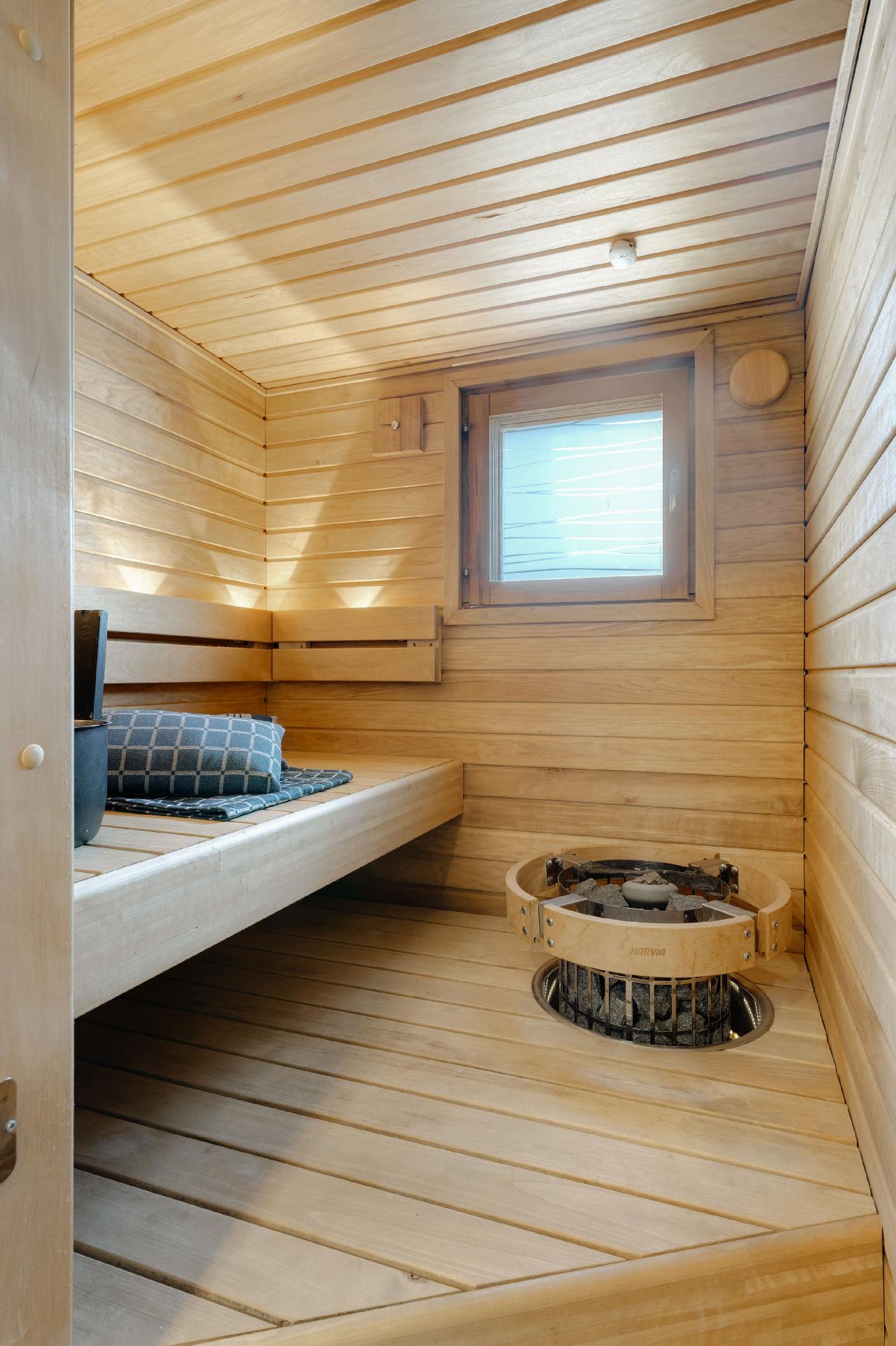 Oma sauna antaa kunnon löylyt