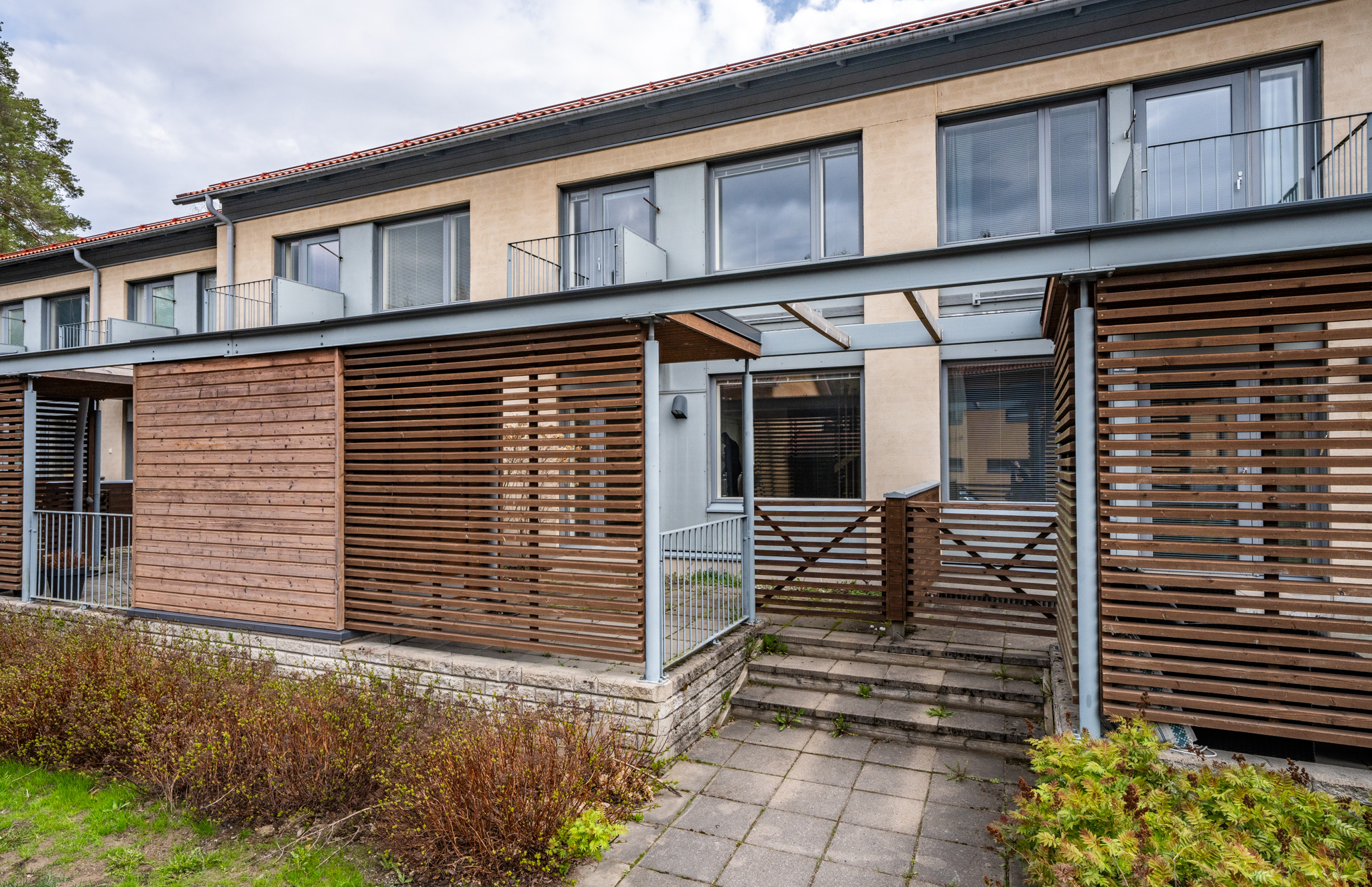 Näkymä Tasbyntien suunnalta