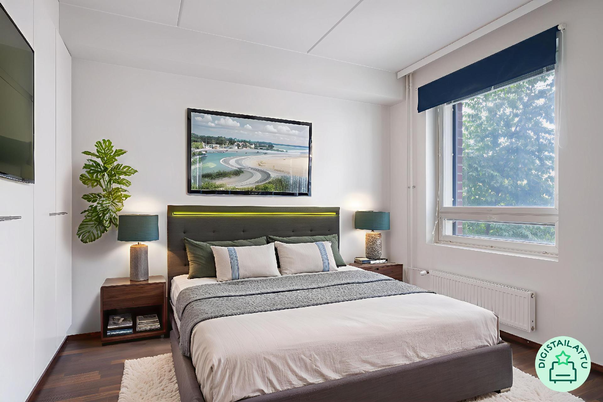 Digistailattu makuuhuone