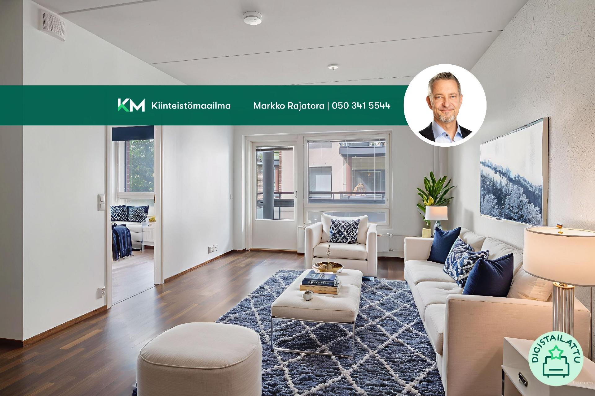 Digistailattu olohuone