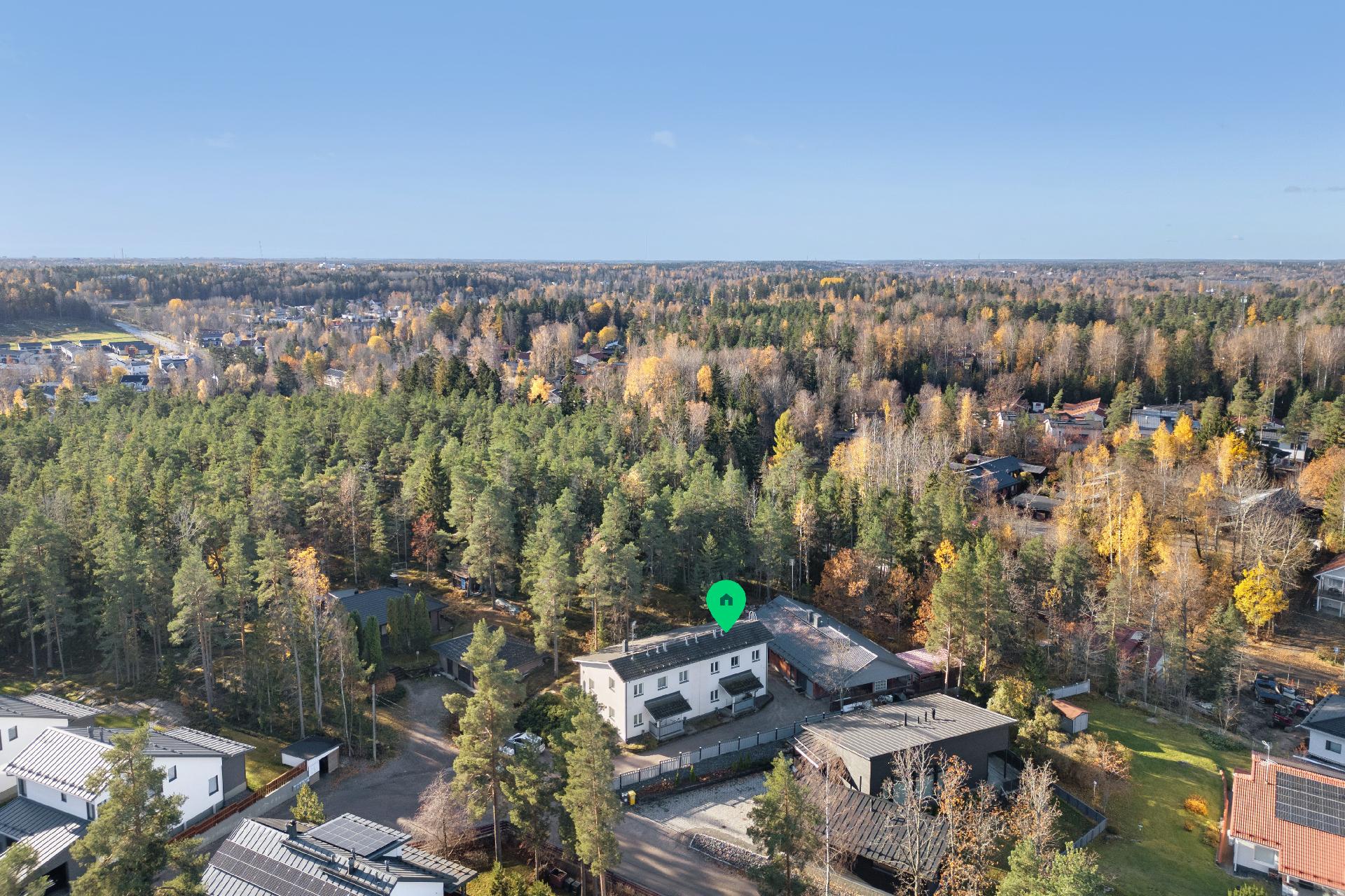 Ilmakuva koillisesta