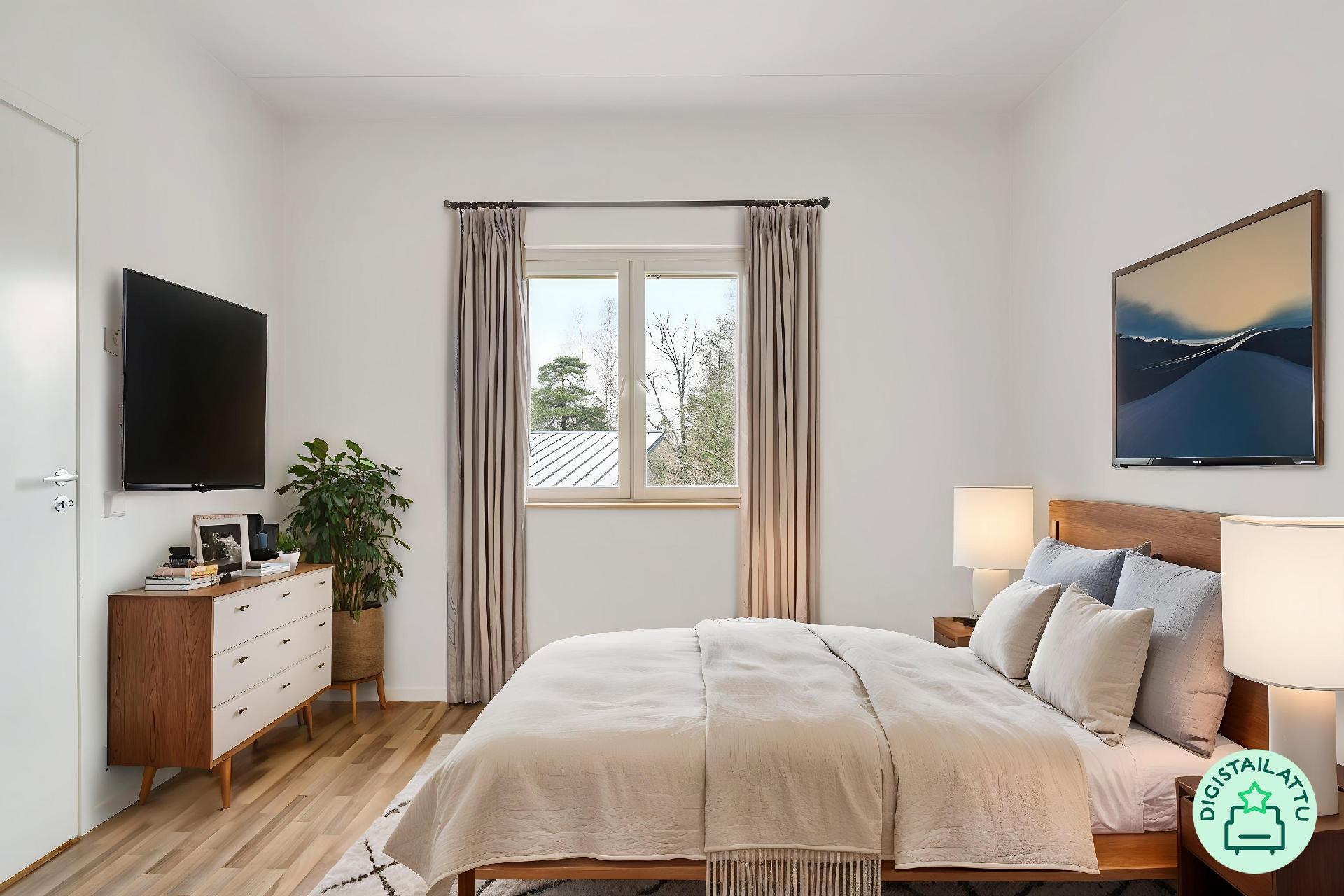 Digistailattu makuuhuone