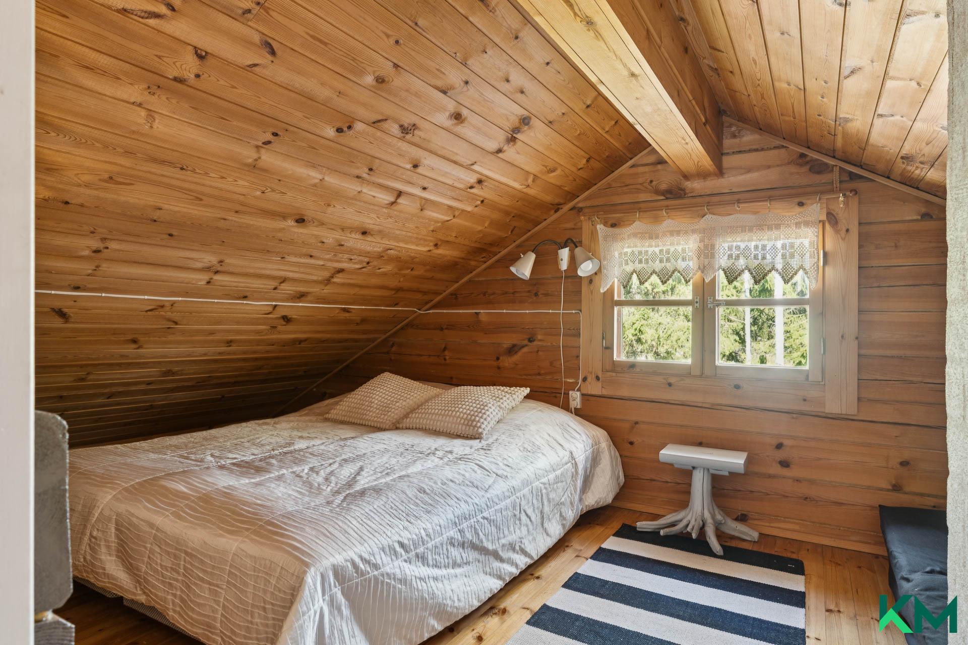 Parvi, jossa on nukkumatilat 4:lle.