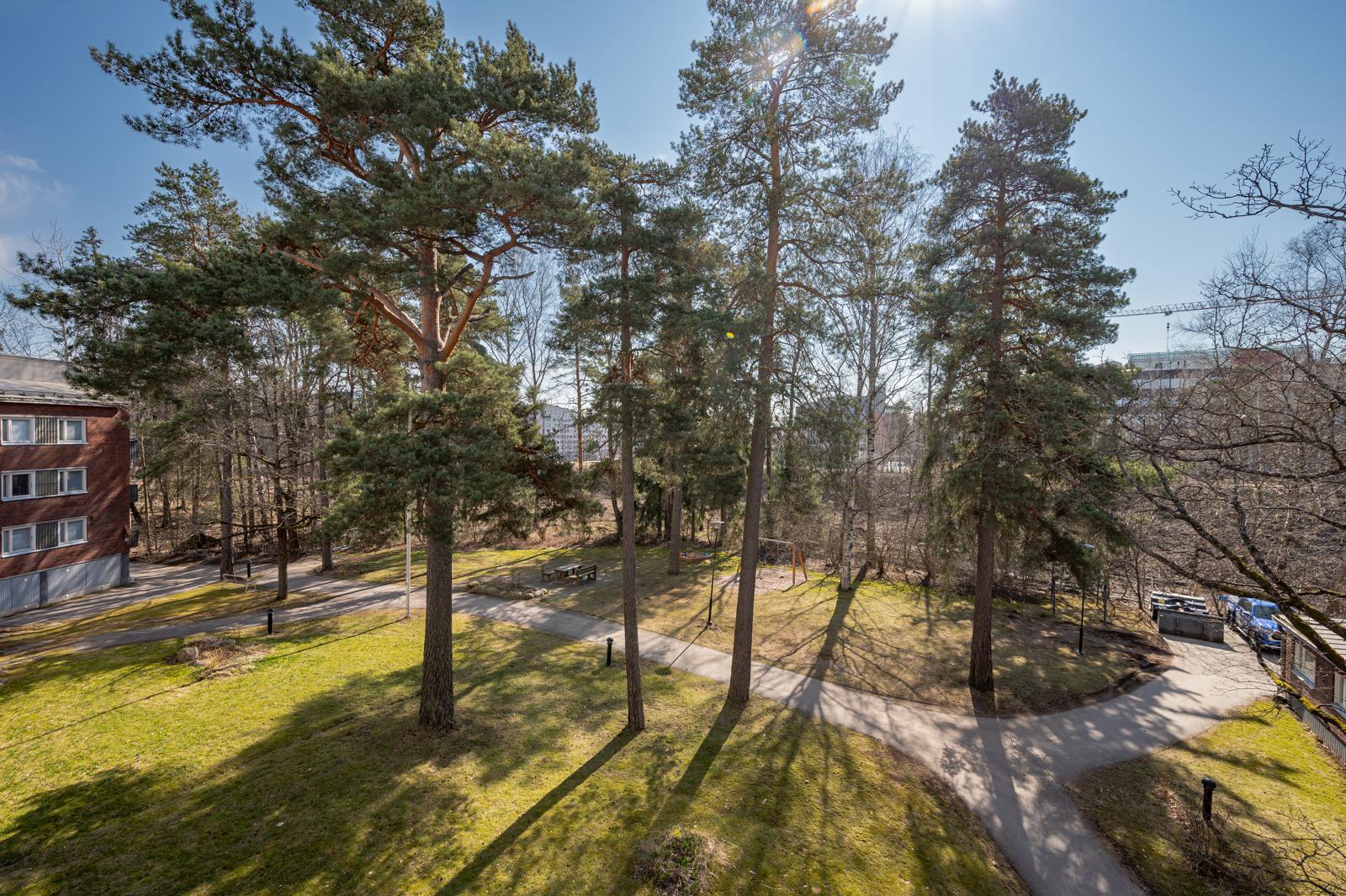 Näkymää parvekkeelta