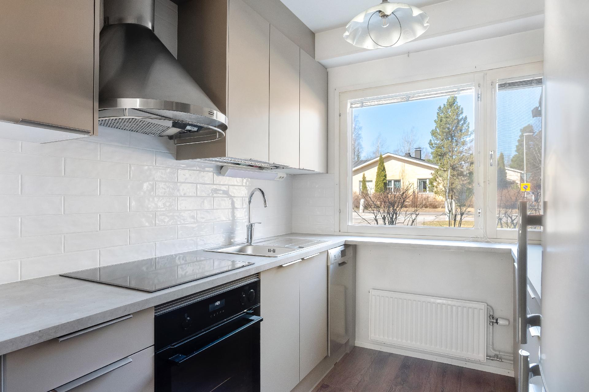 Kauniit kaapistot on valittu huolella.