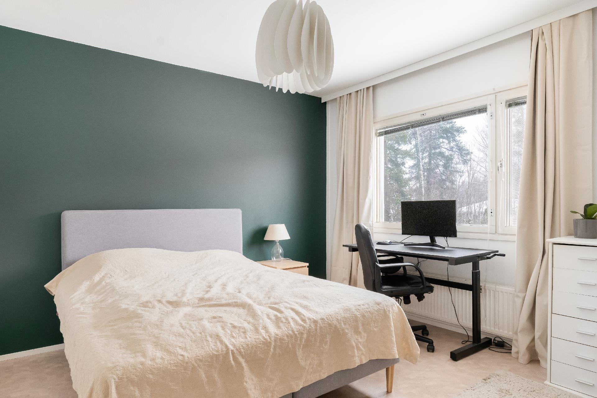 Päämakuuhuoneessa on upea tunnelma.