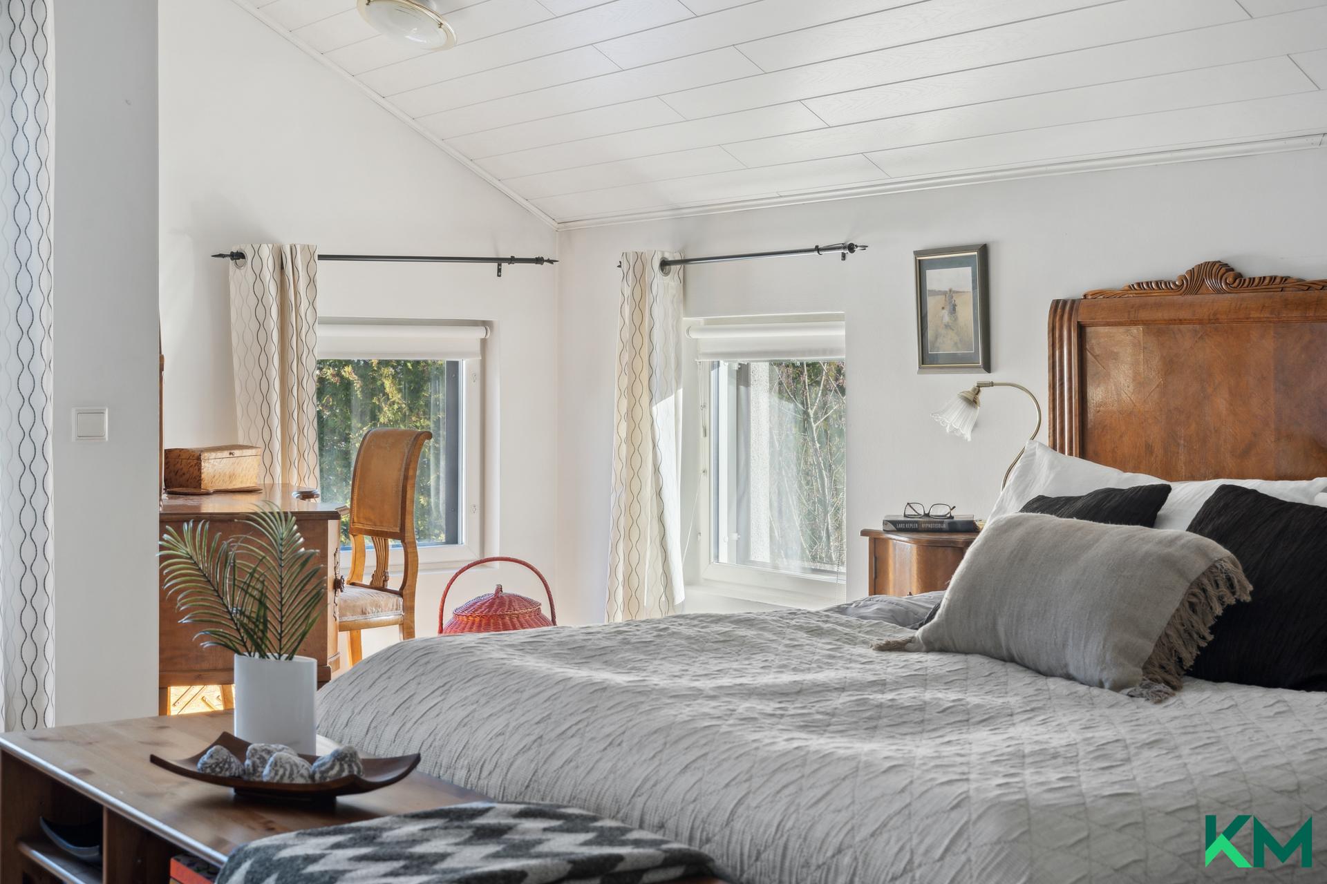 Päämakuuhuone on yksiön kokoinen