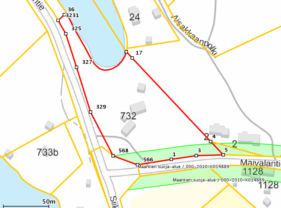 Siikakoskentie 732, Kuosmala, Juva