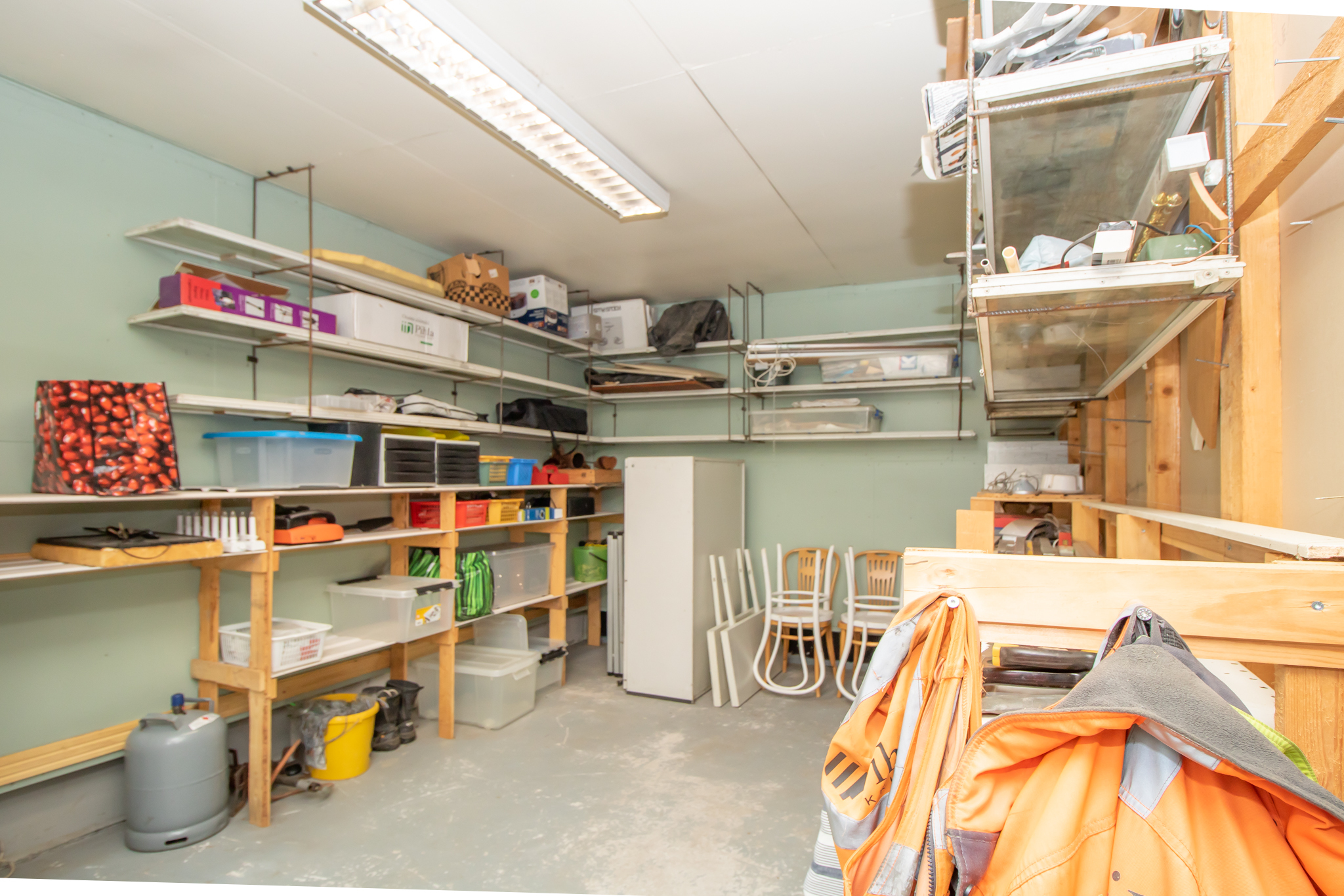 verstaassa varastotilaa