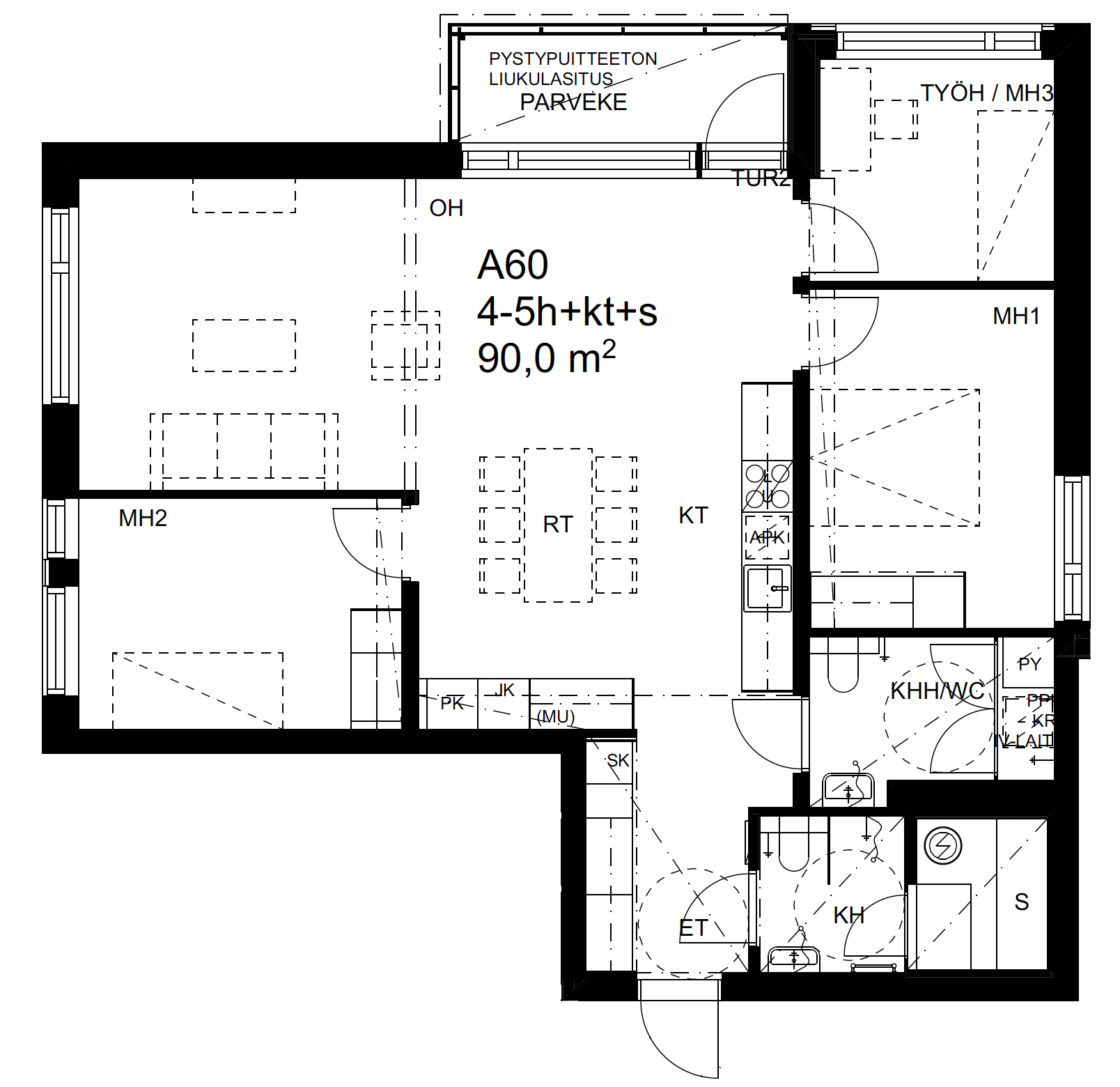 Katajaharjuntie 2-4, Lauttasaari, Helsinki
