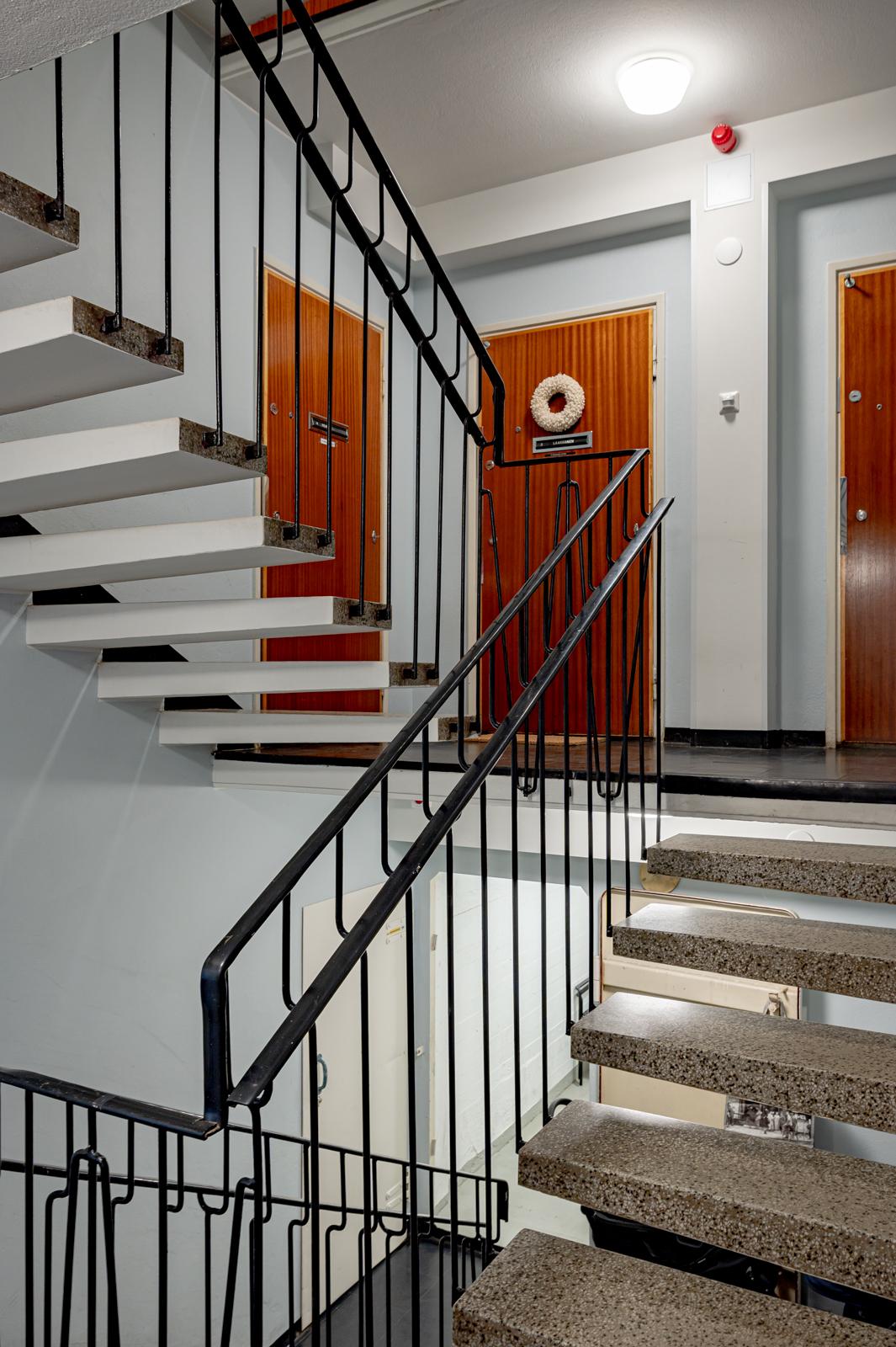 Kaunis rappukäytävä