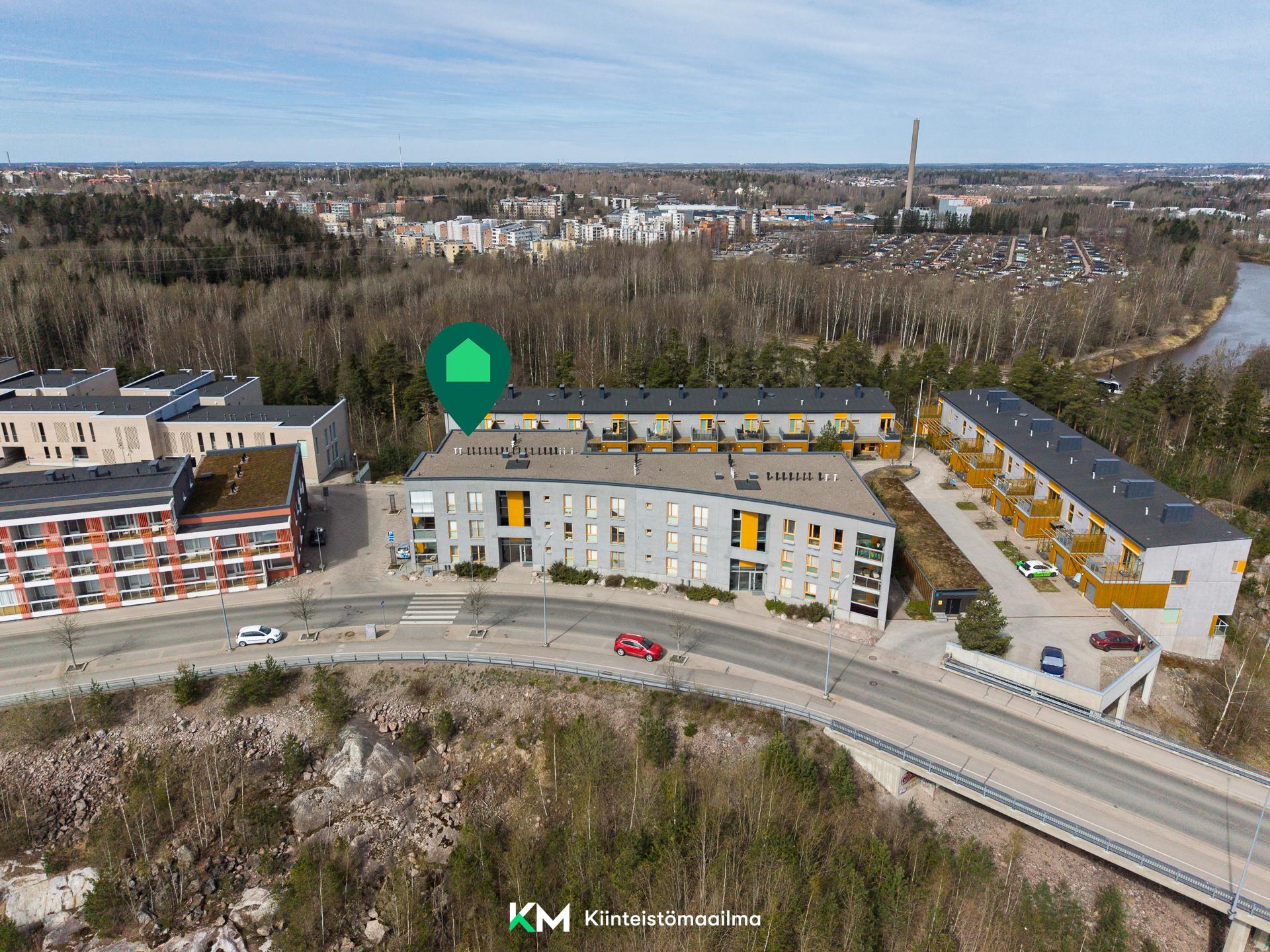 Ilmakuvaa alueelta
