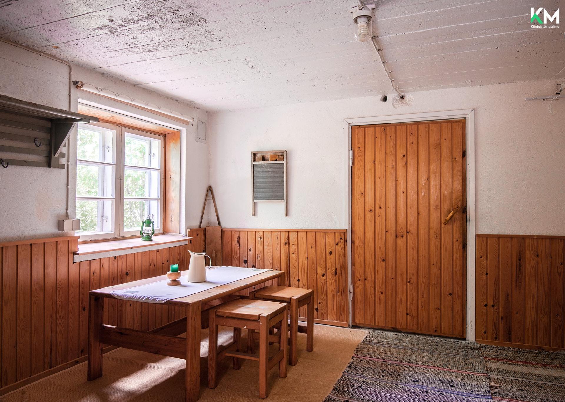 Pukuhuone/tupa (alakerta)