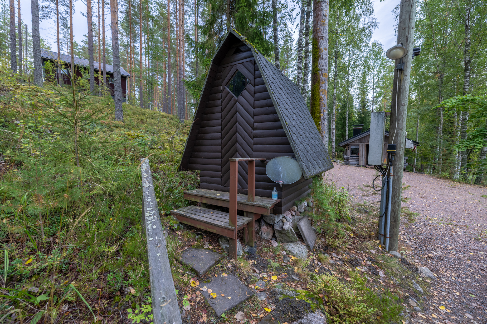 Saunamökin puucee