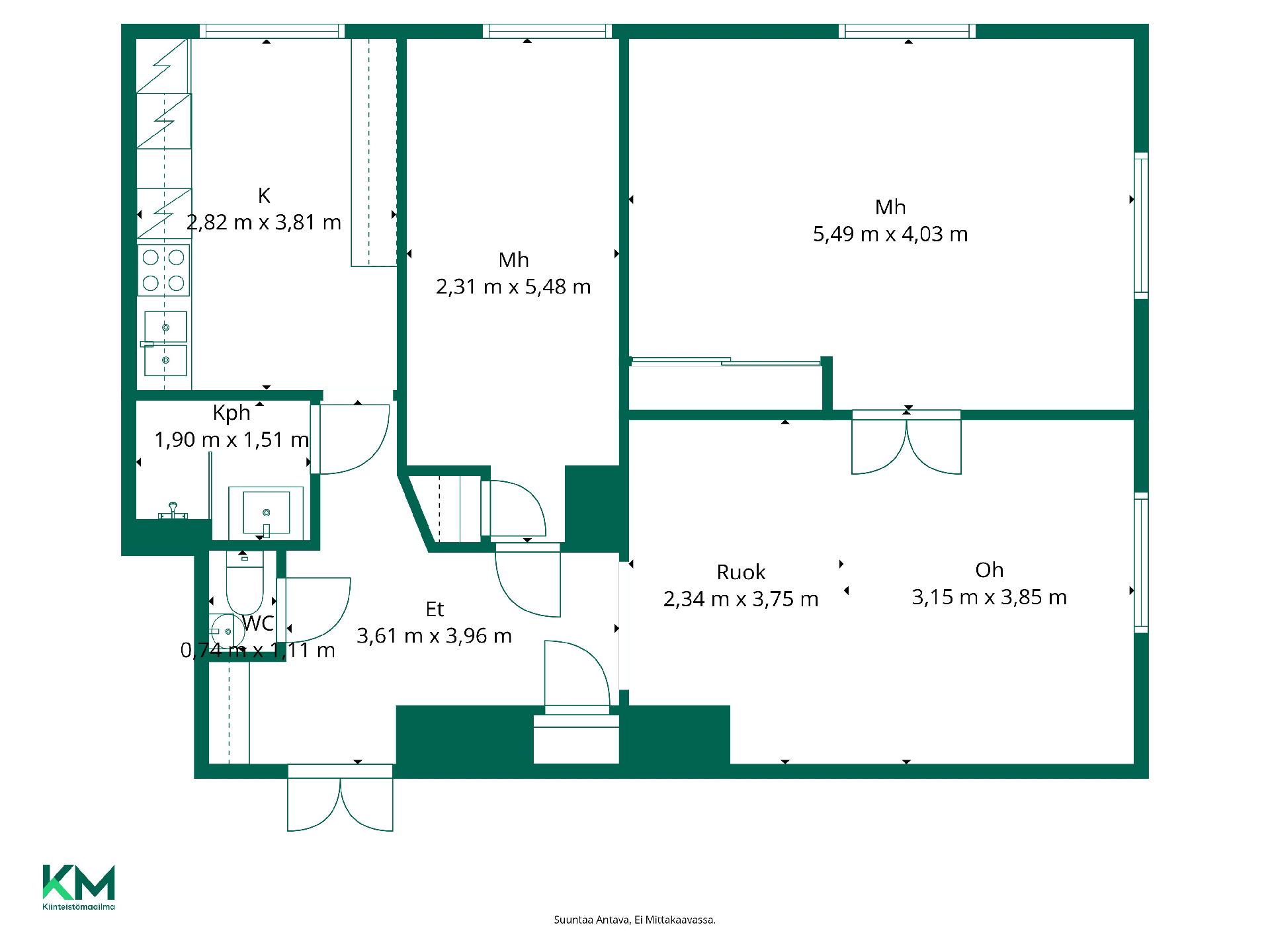 Albertinkatu 18, Punavuori, Helsinki